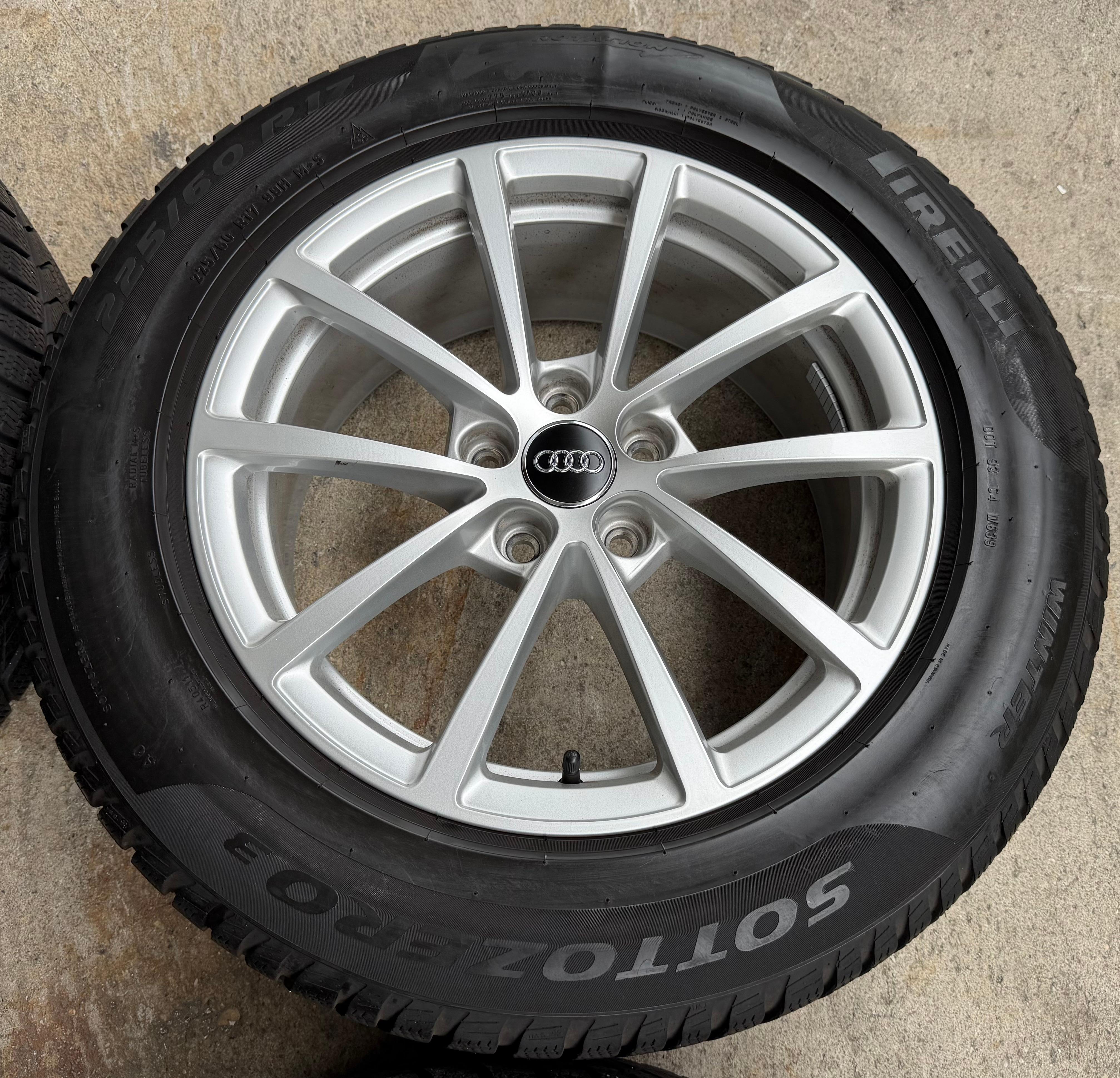 4 ORIGINAL 17" ALUFELGEN FELGEN AUDI A6 + AVANT 4K F2 C8 4K0601025 7,5x17 ET36
