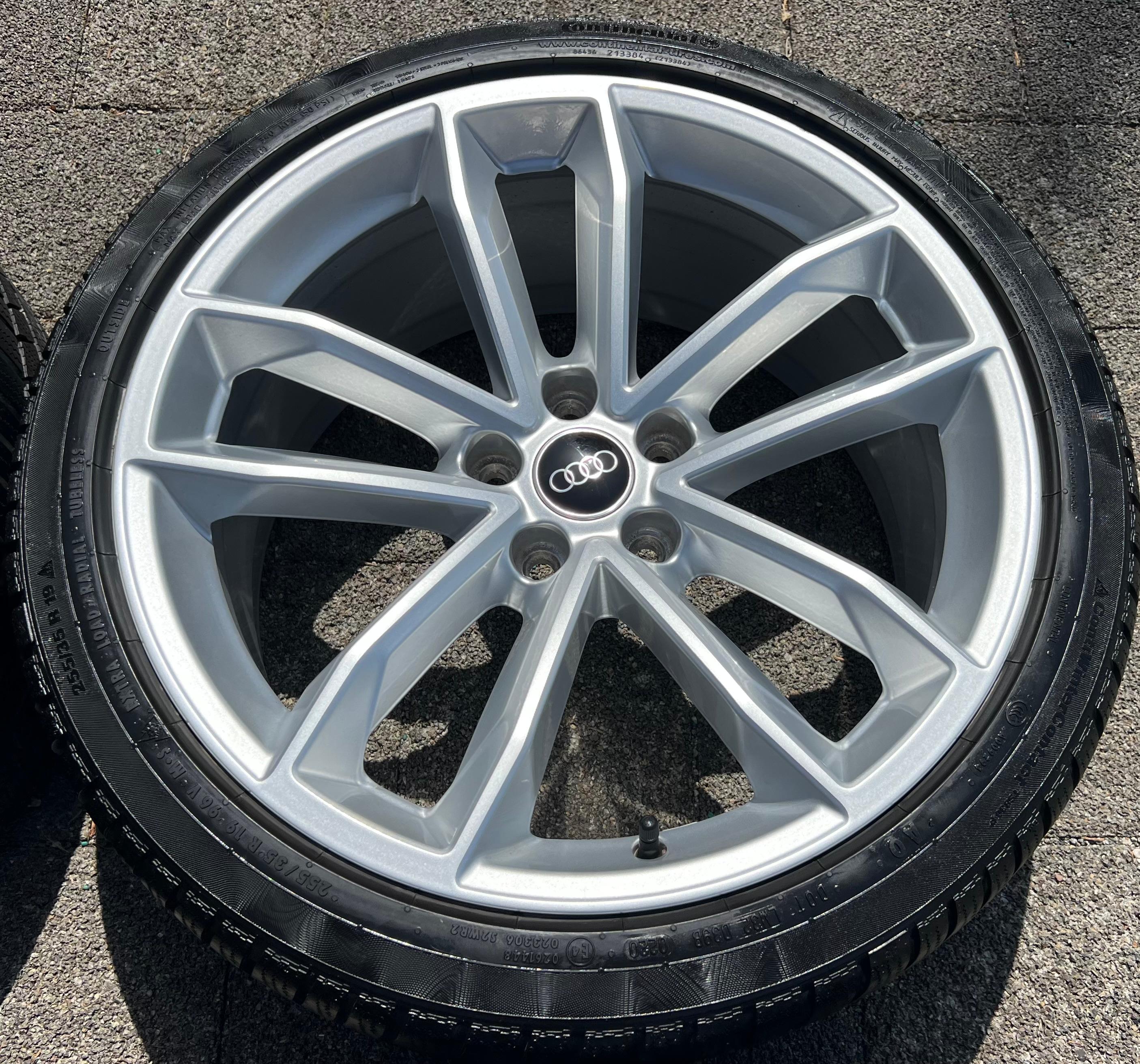 4 ORIGINAL 19" ALU WINTERRÄDER AUDI A5 S5 8W F53 F57 255/35R19 96V 8W0601025DG