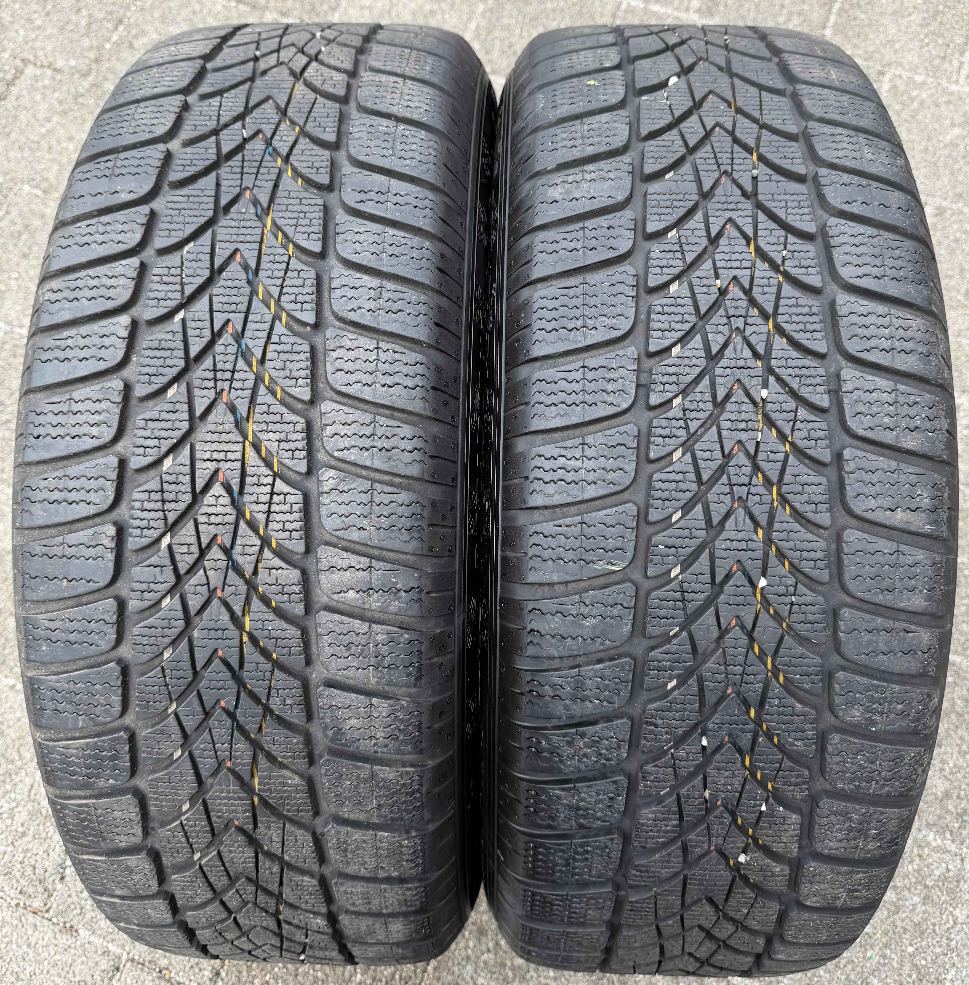 2 x 235/55R19 101V Winterreifen Dunlop Winter Sport 4D 6,5mm 2021