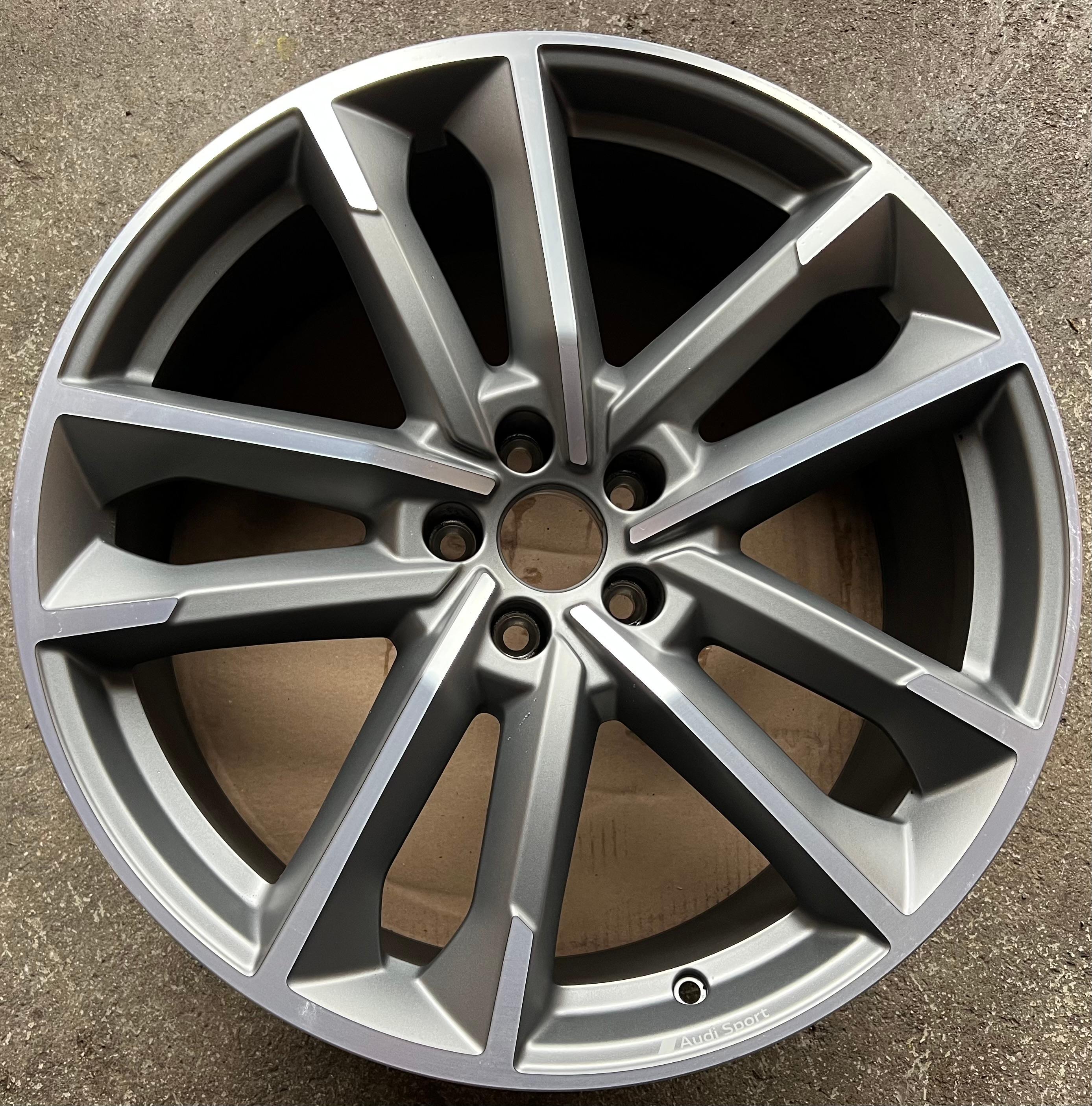 1 X ORIGINAL 21" ALUFELGE FELGE AUDI A6 S6 C8 4K 4K0601025AE 8,5x21 ET43