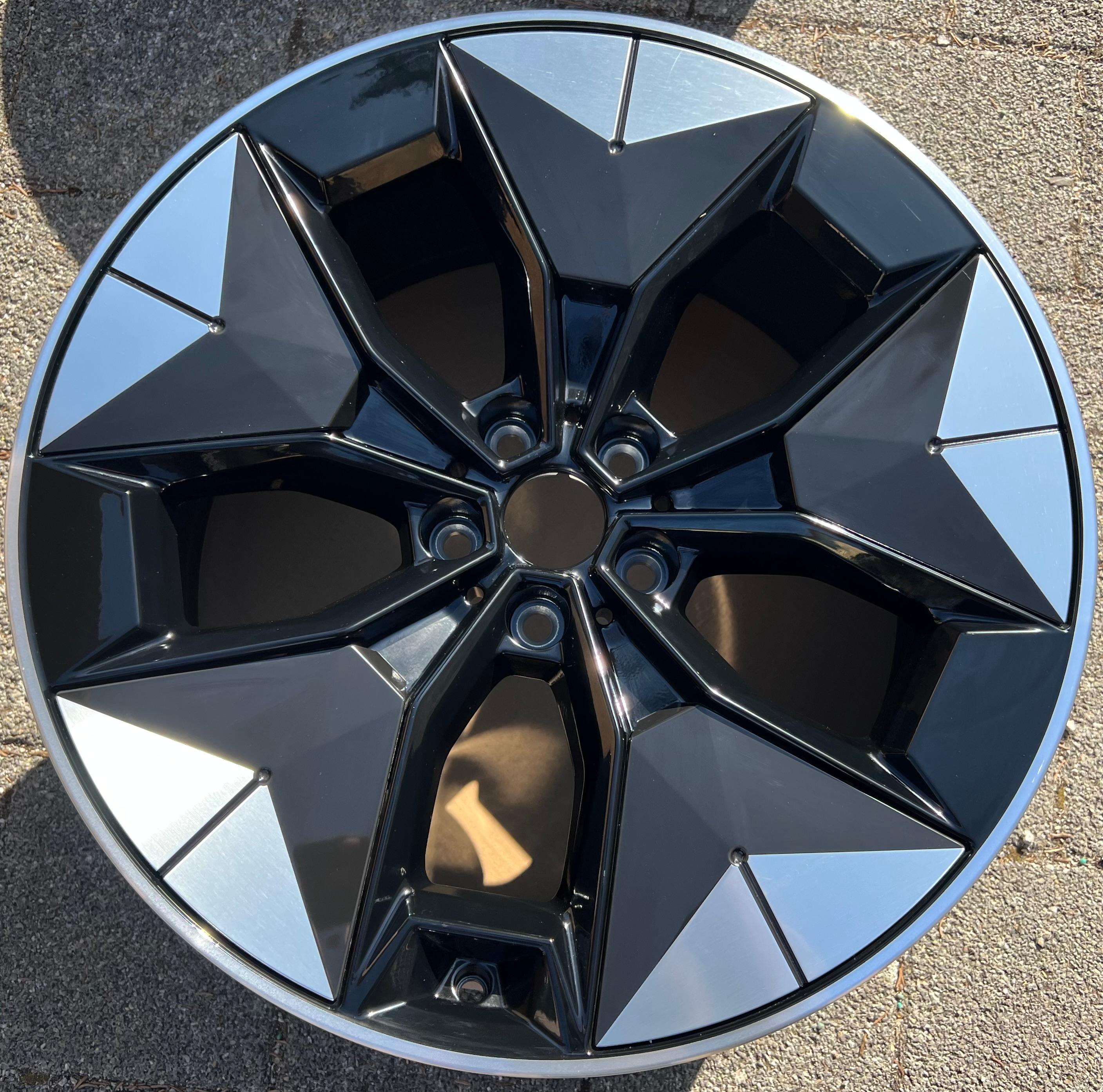 1 X ORIGINAL 20" ALUFELGE FELGE BMW IX3 6894845 9,5x20 ET43 STYLING 843 FREIHAUS