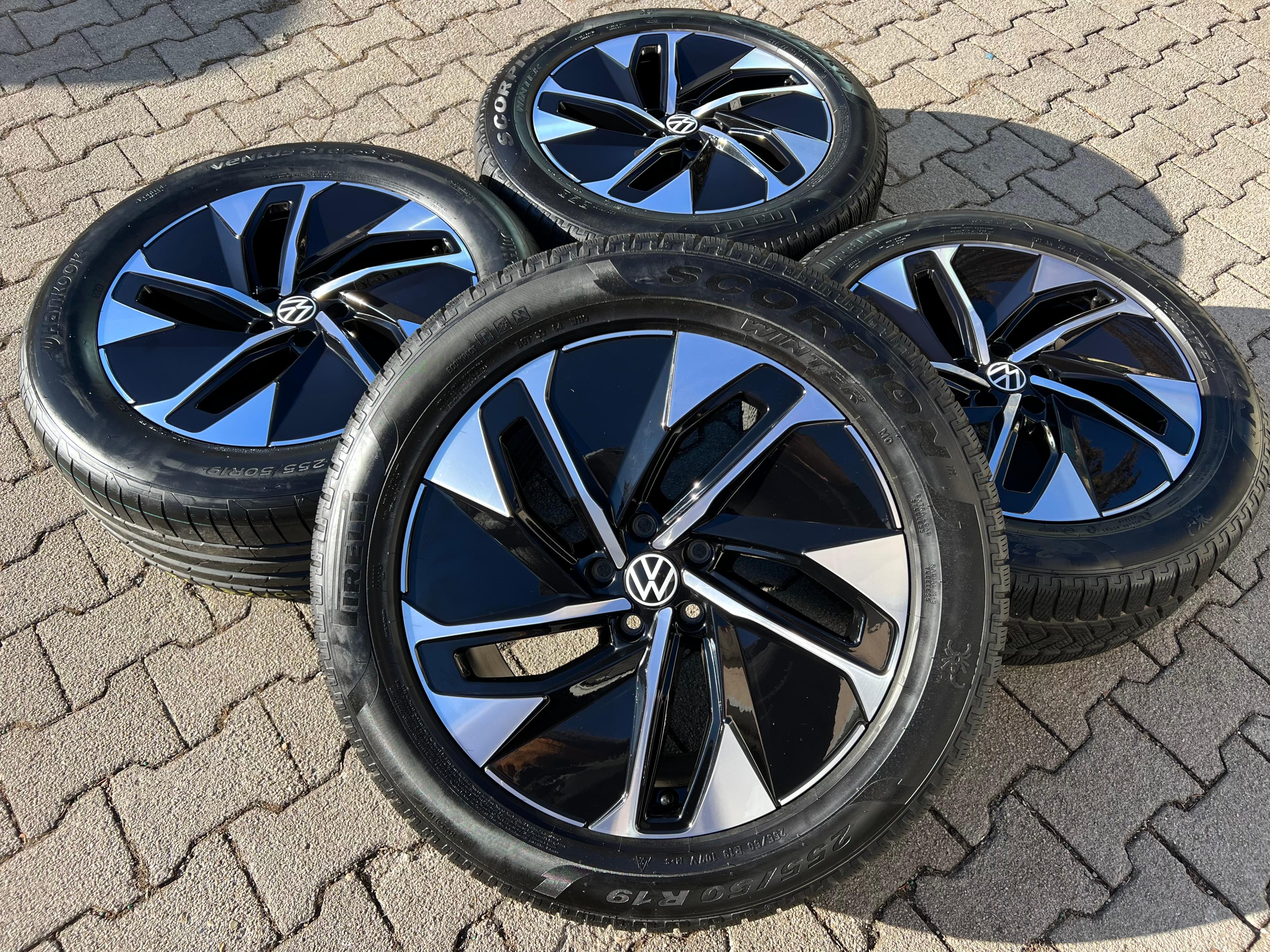 4 JANTES ALU 19" ORIGINALES VW ID4 ID.4 ID5 ID.5 11A601025 HAMAR FRANCO DOMICILE