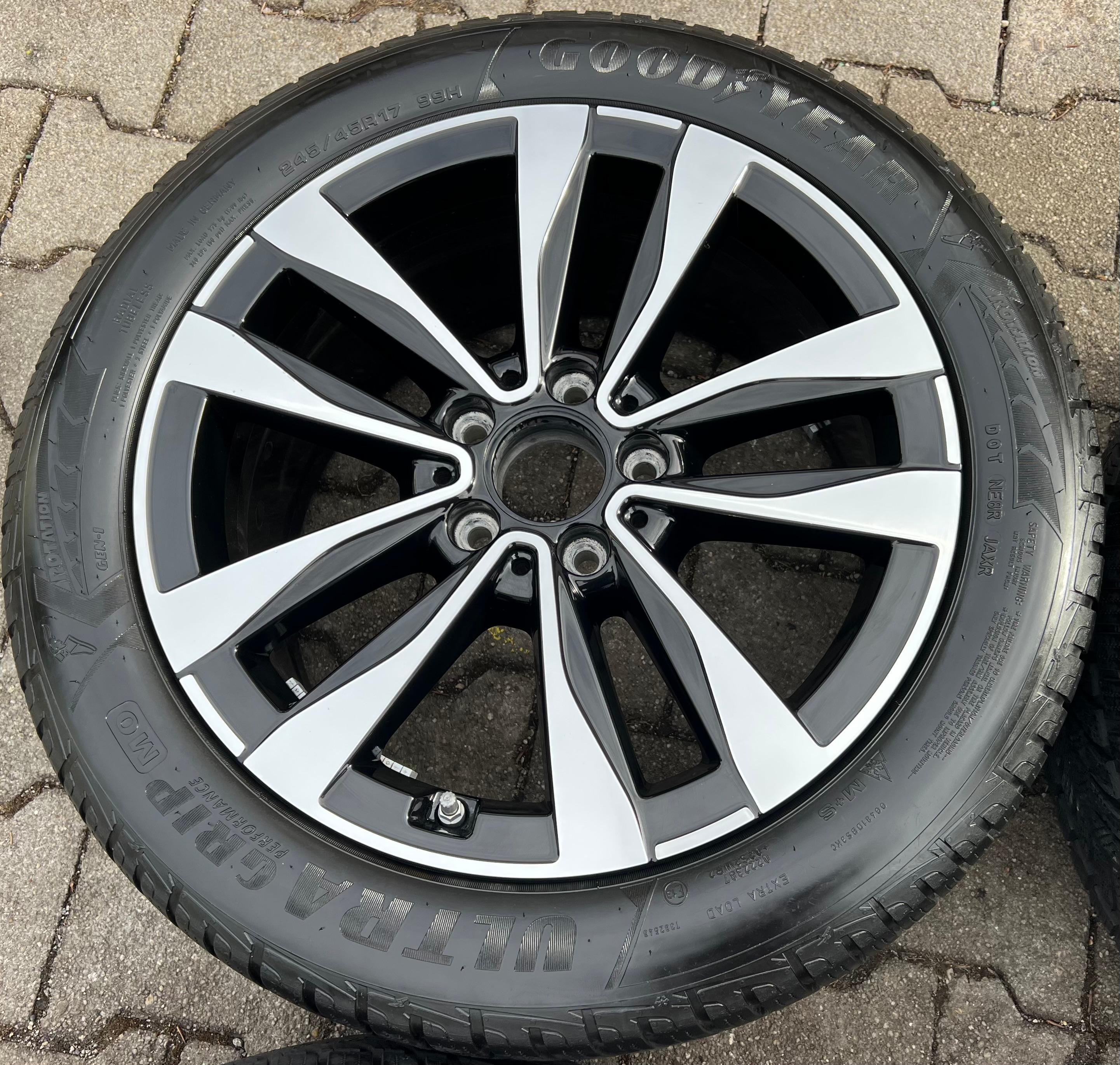 1 X originele 17" aluminium velg MERCEDES C-KLASSE W206 A2064016100 8x17 ET49.5 TPMS