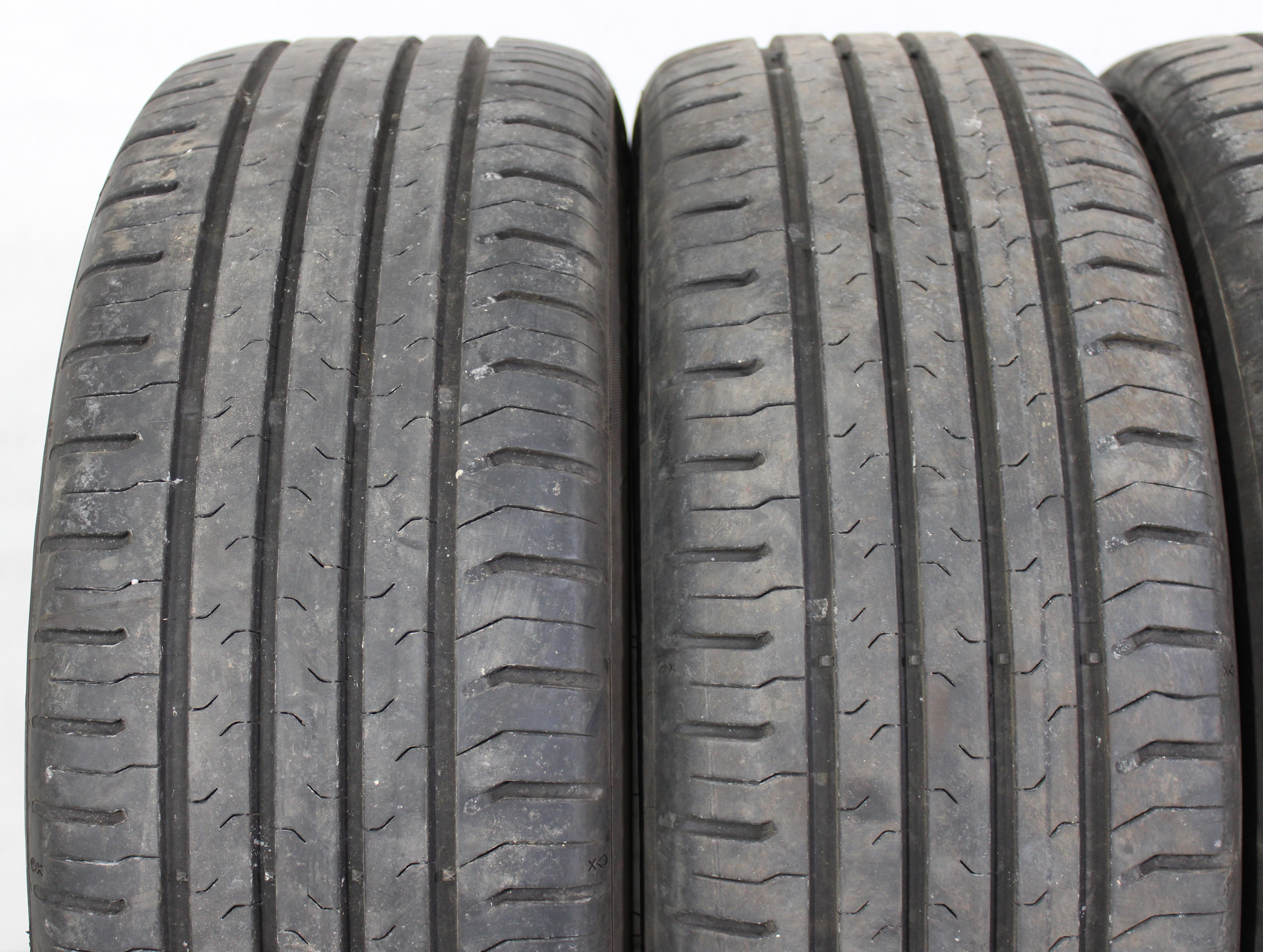 4 x 195/55R15 85V Sommerreifen Continental Eco Contact 5 5,5-6mm 2016