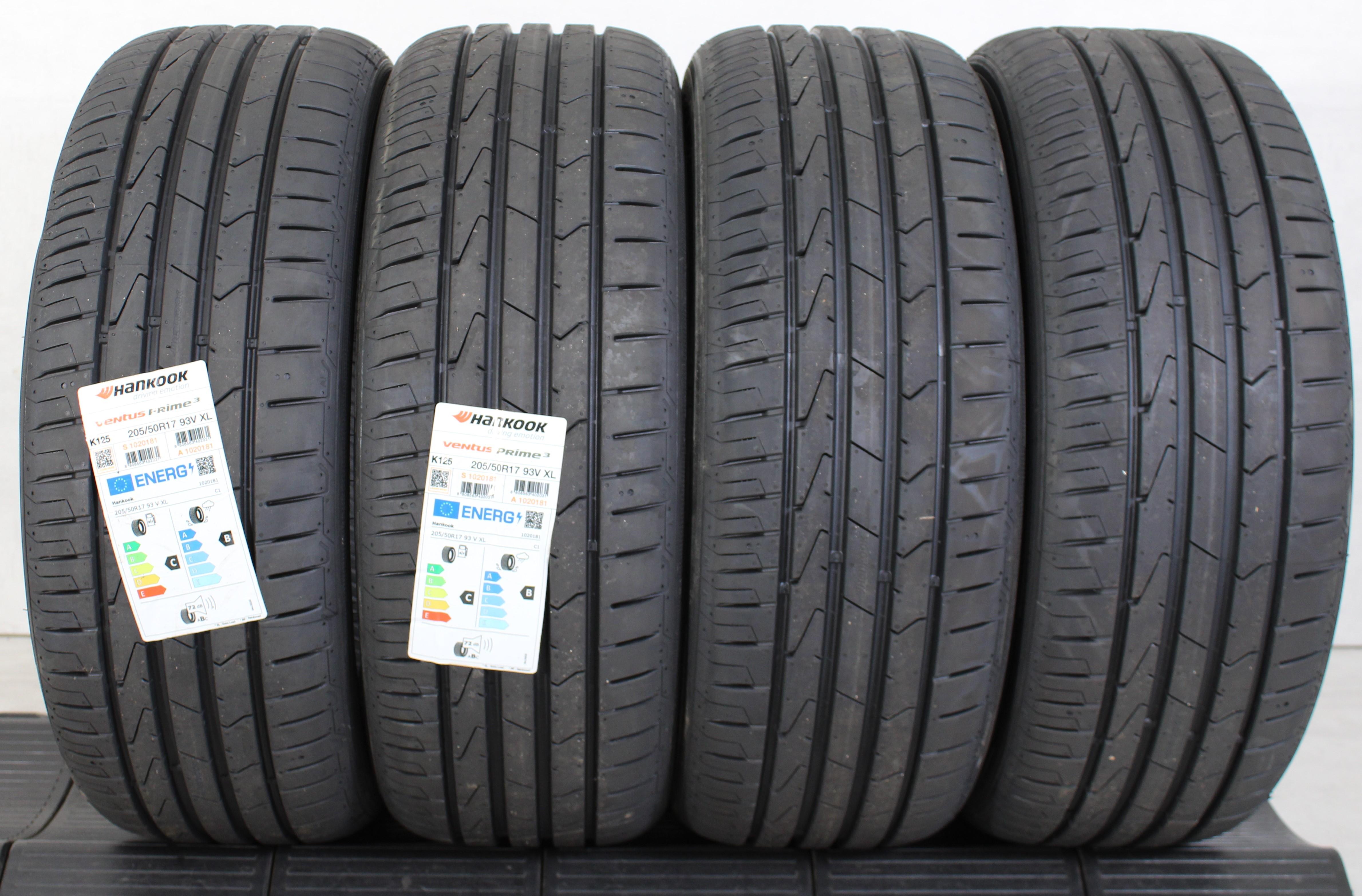 4 x 205/50R17 93V Hankook Ventus Prime 3 2023 zomerbanden
