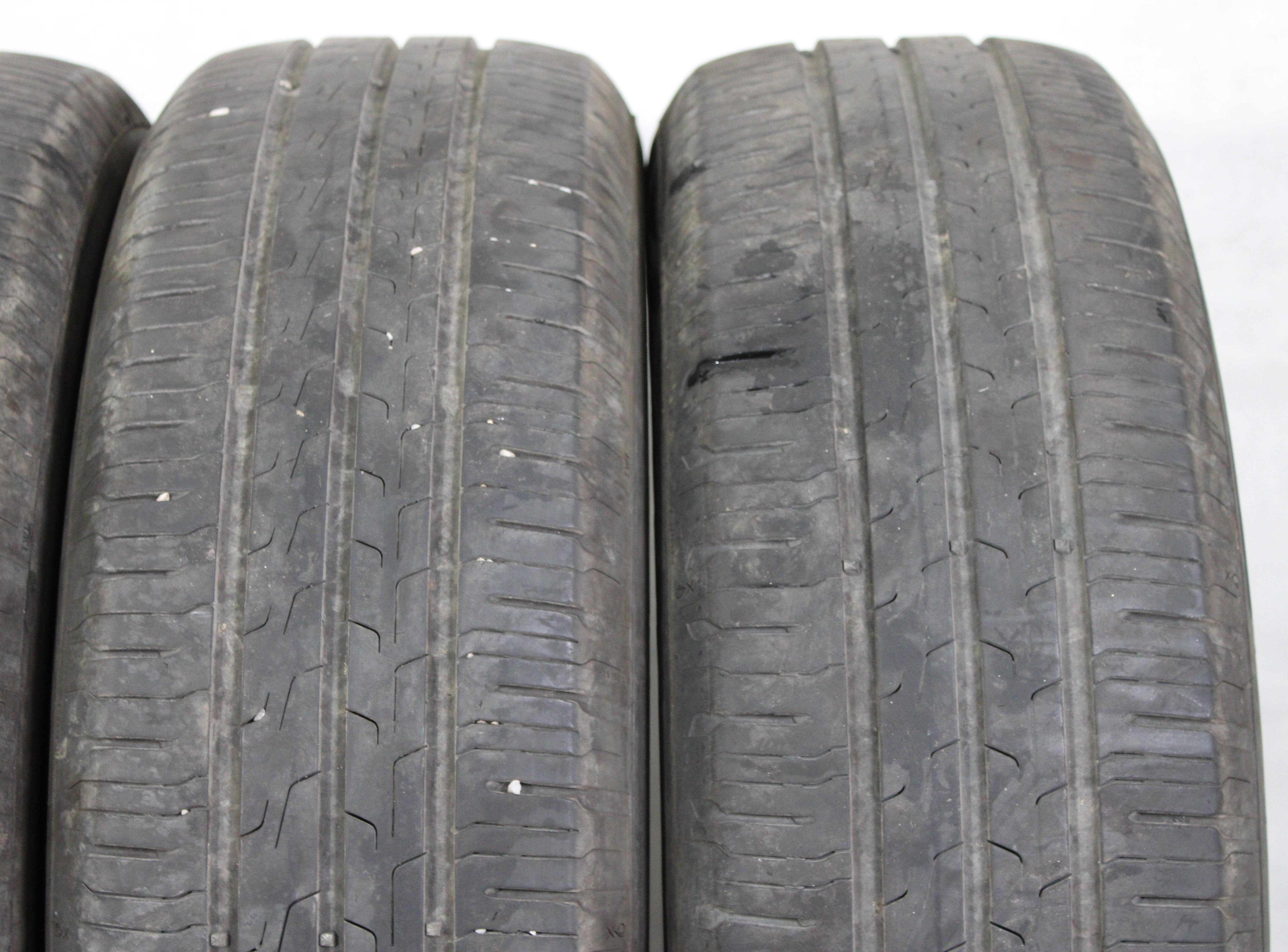 4 x 185/65R15 88H Sommerreifen Continental  Eco Contact 6 4,5mm 1x2018/3x2019