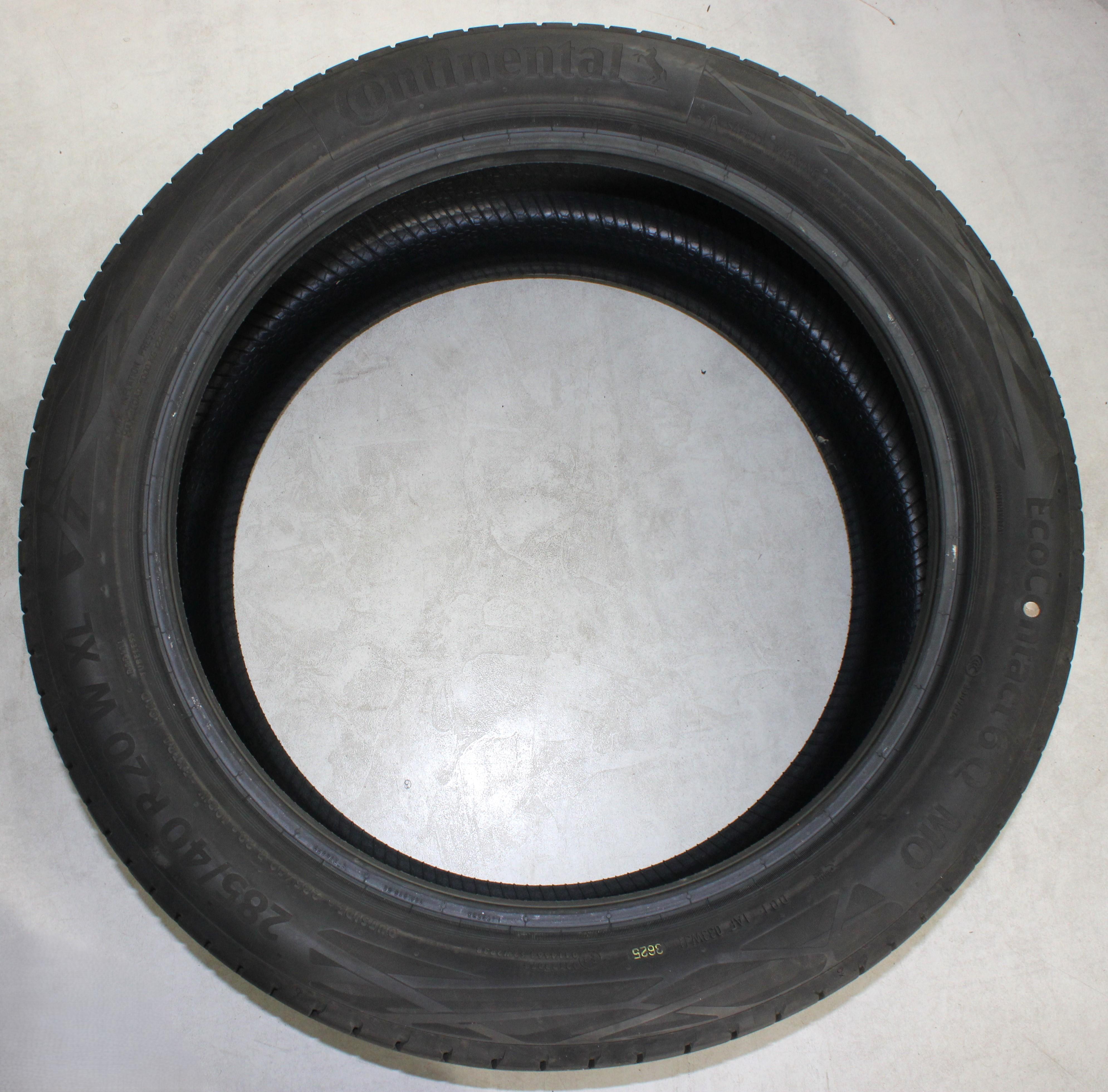 2 x 255/45R20 105W 2 x 285/40R20 108W Neumáticos de verano Continental Eco Contact 6Q MO 5,5-6 mm 2025 XL