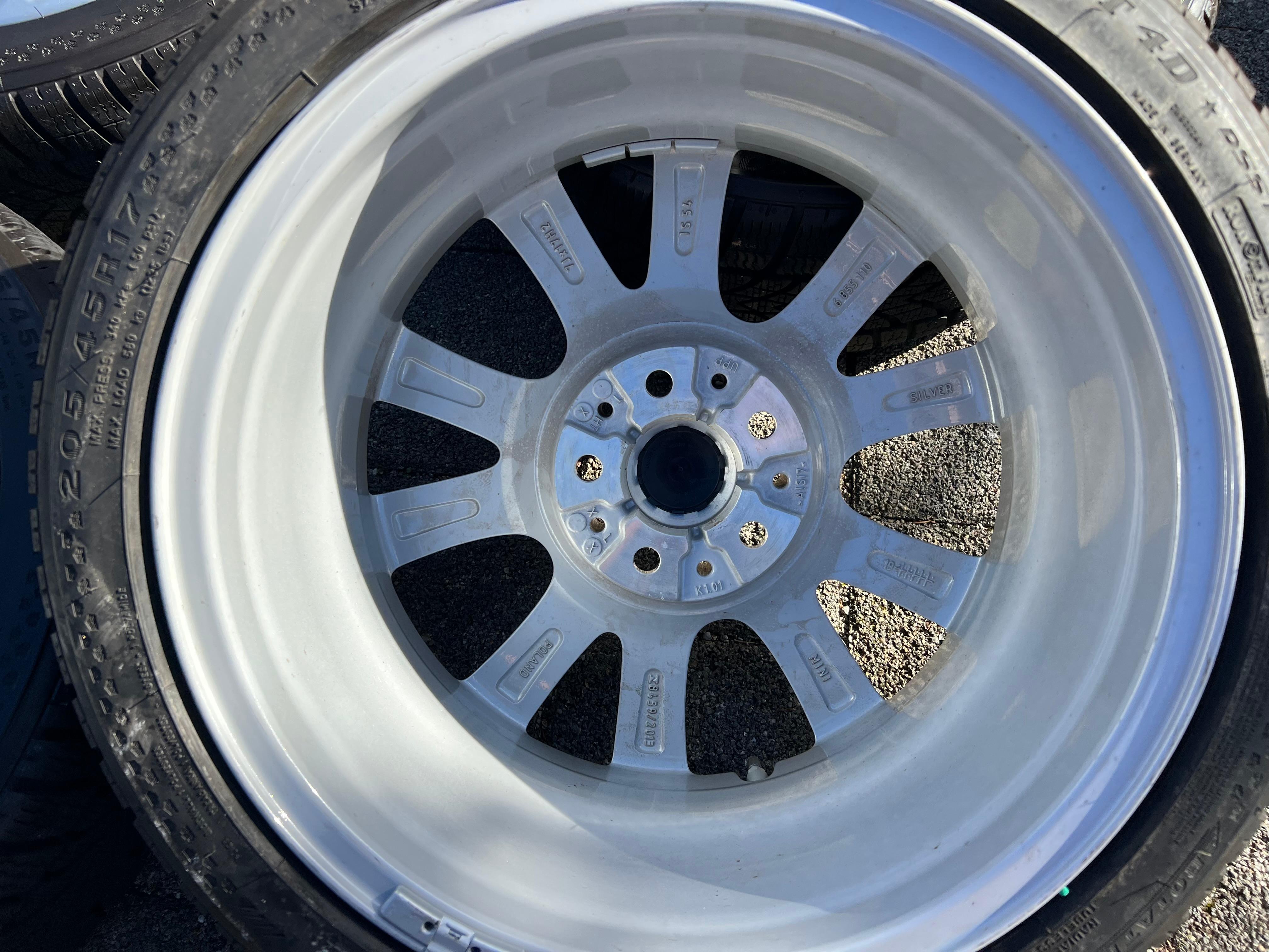 4 ROUES D'HIVER ORIGINALES 17" EN ALUMINIUM MINI F55 F56 F57 JCW 205/45R17 88V DUNLOP 2020
