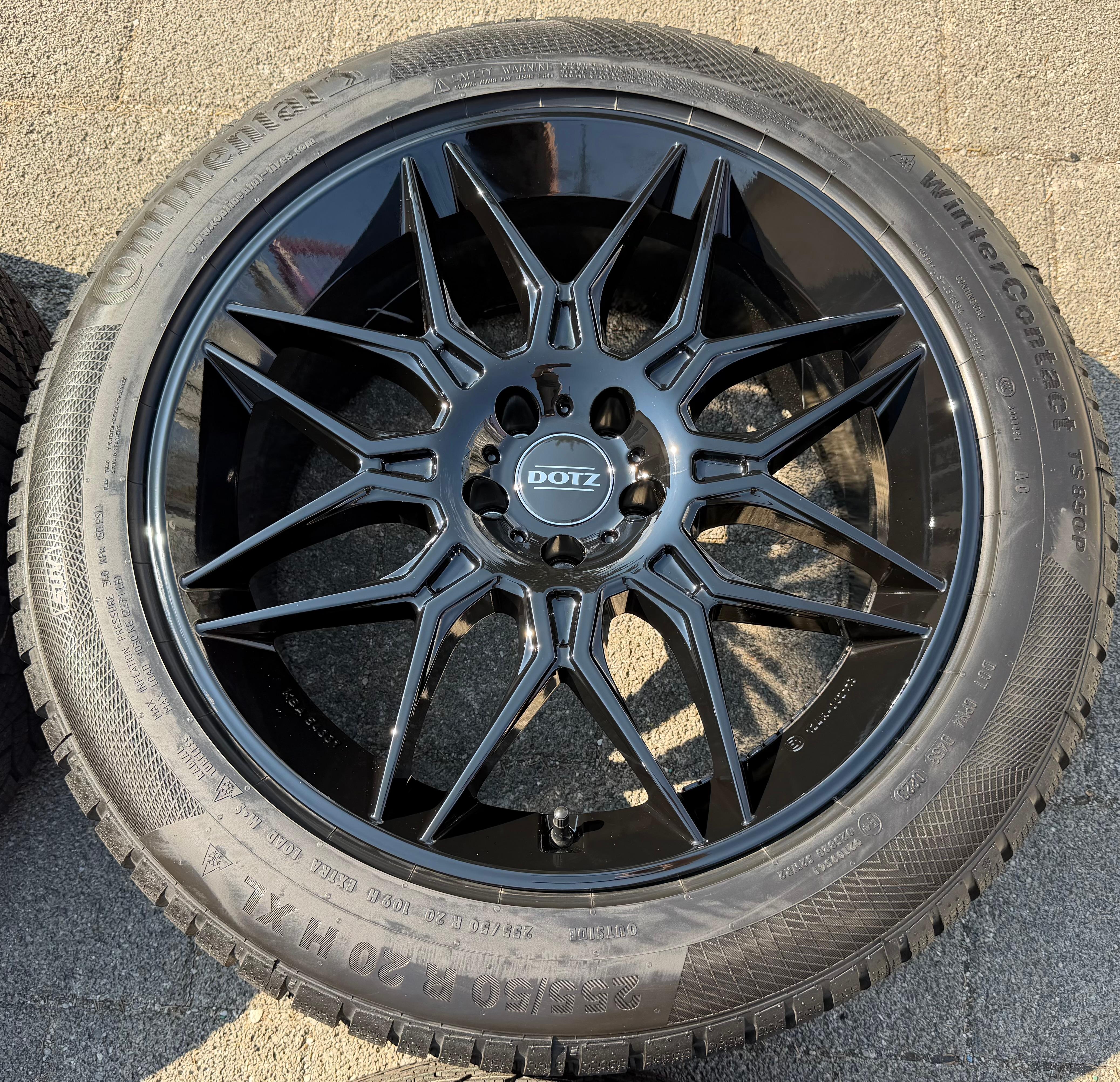 4 Alu 20" Winterräder Audi E-Tron Q8 GEN Q7 II 255/50R20 109H Continental