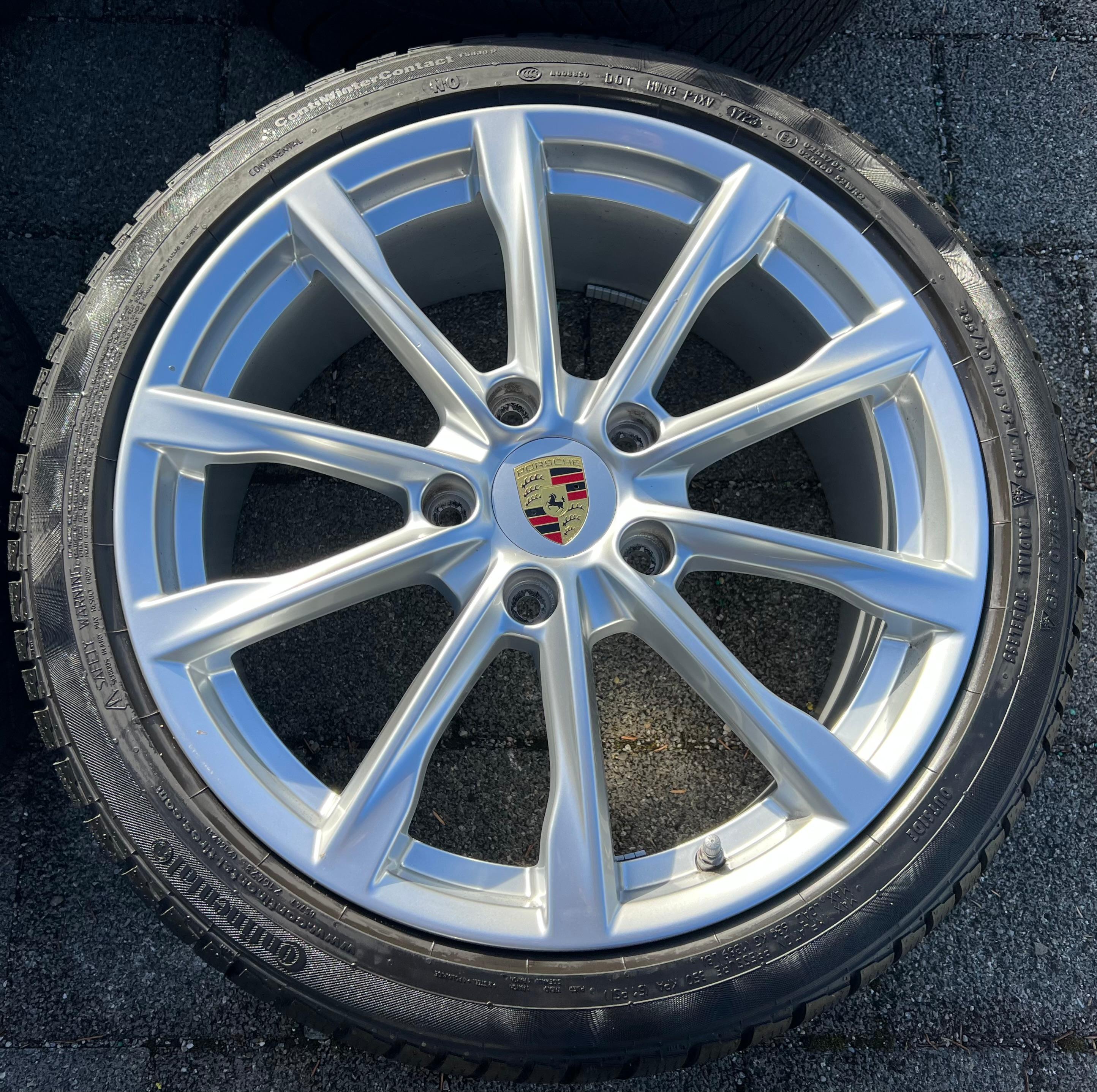 4 ORIGINAL 19" ALU WINTERRÄDER PORSCHE CAYMAN BOXSTER 718 982 982601025 RDKS