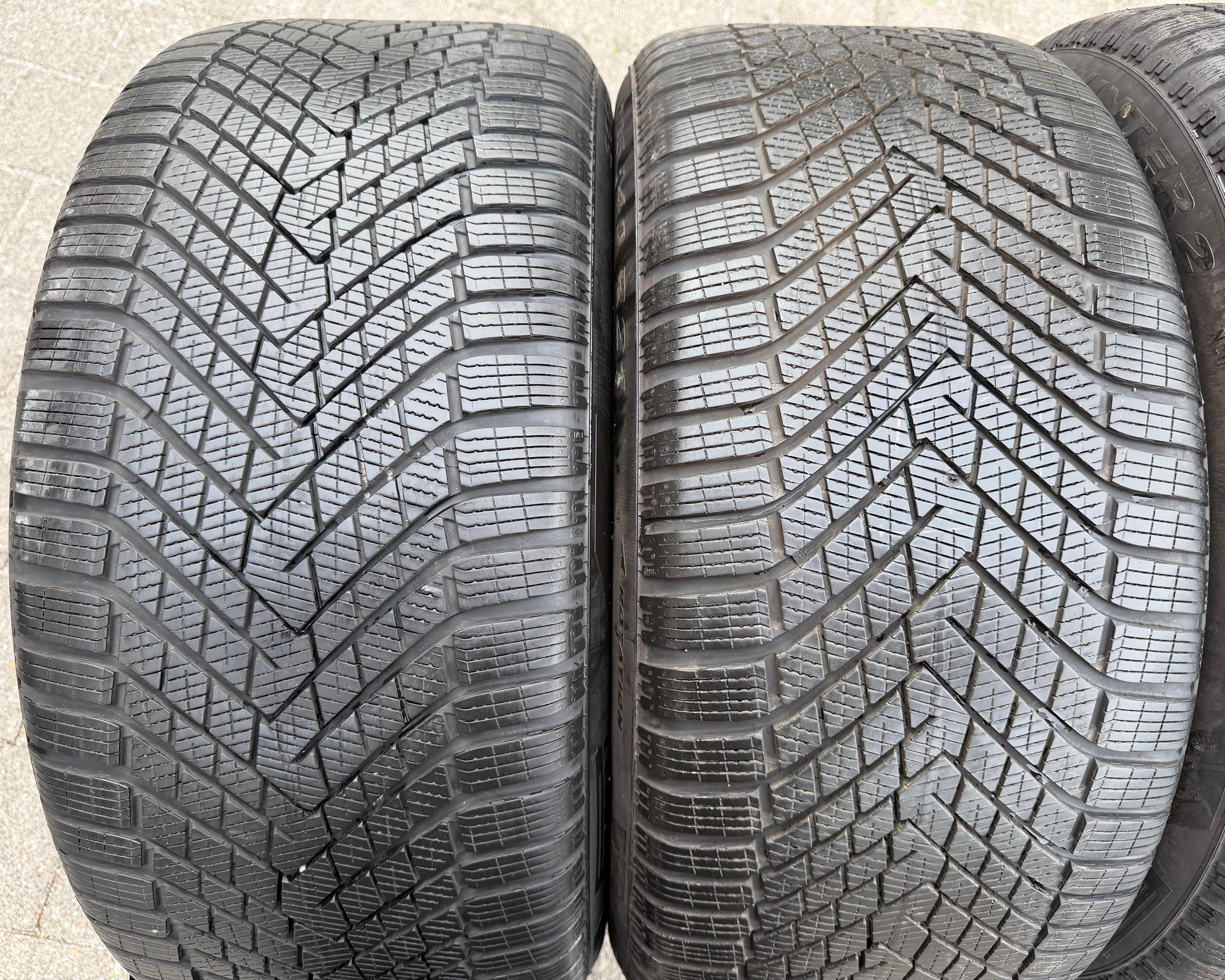 4 originele 21" aluminium winterwielen Porsche Cayenne Coupe II E3 9Y3601025BN Pirelli