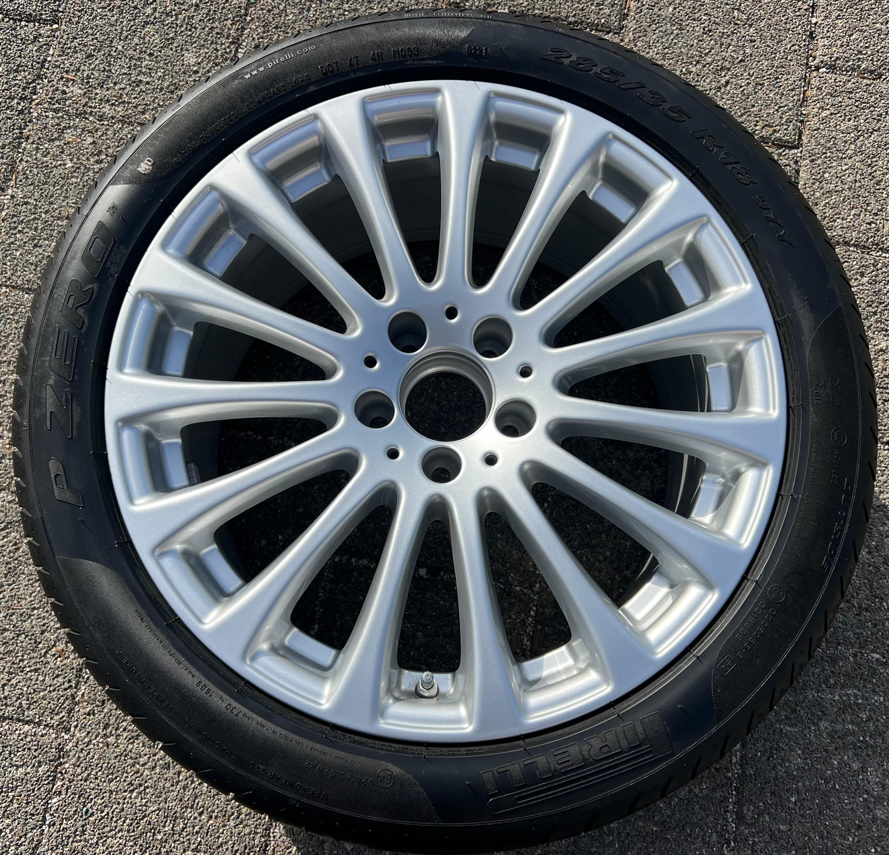 1 jante en alliage d'origine 18" MERCEDES CLS W218 A2184010302 9,5x18 ET48
