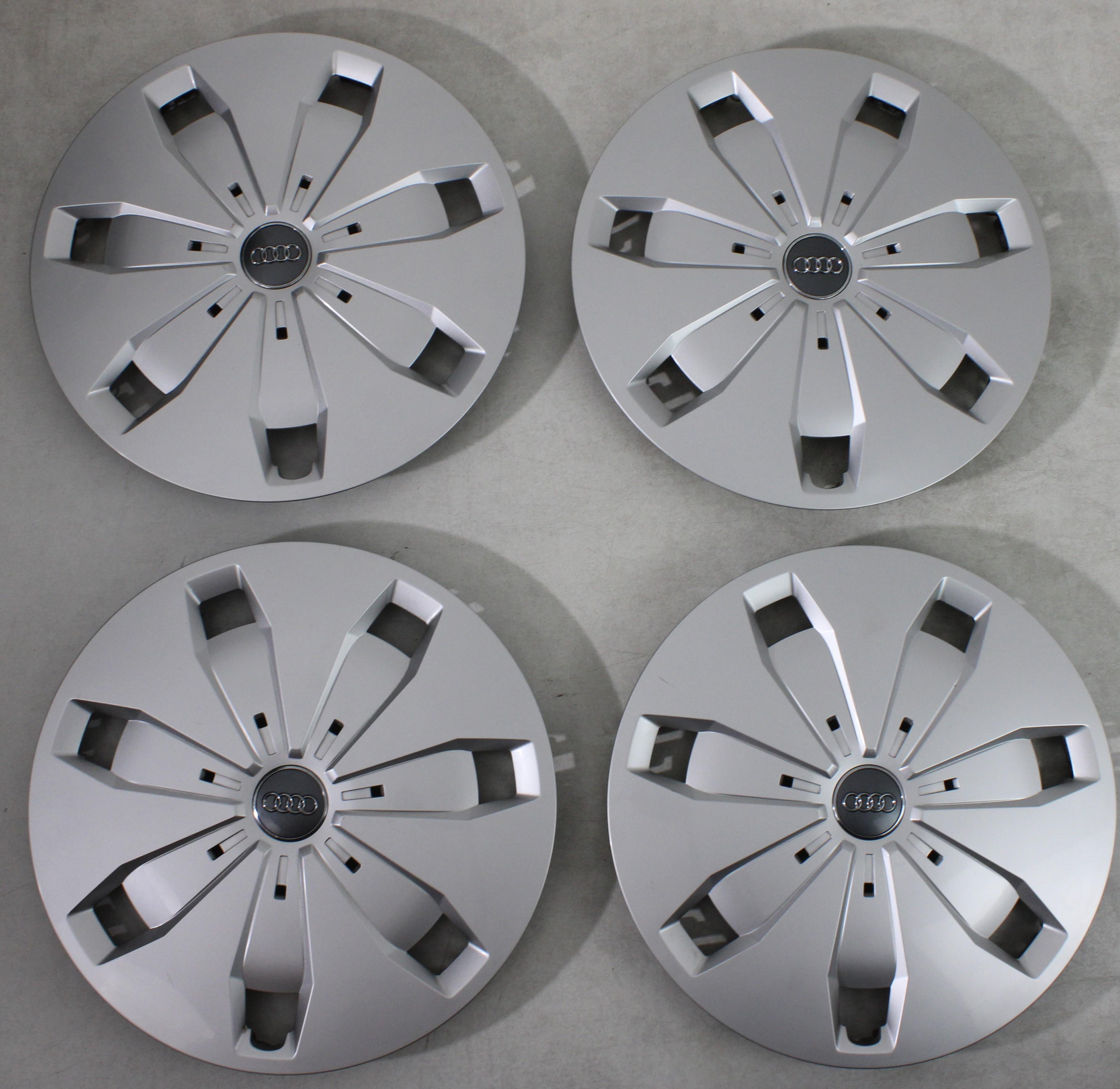 4 Original 16" Radkappen Audi A3 A4 Q2 81A601147 16 Zoll Radblenden
