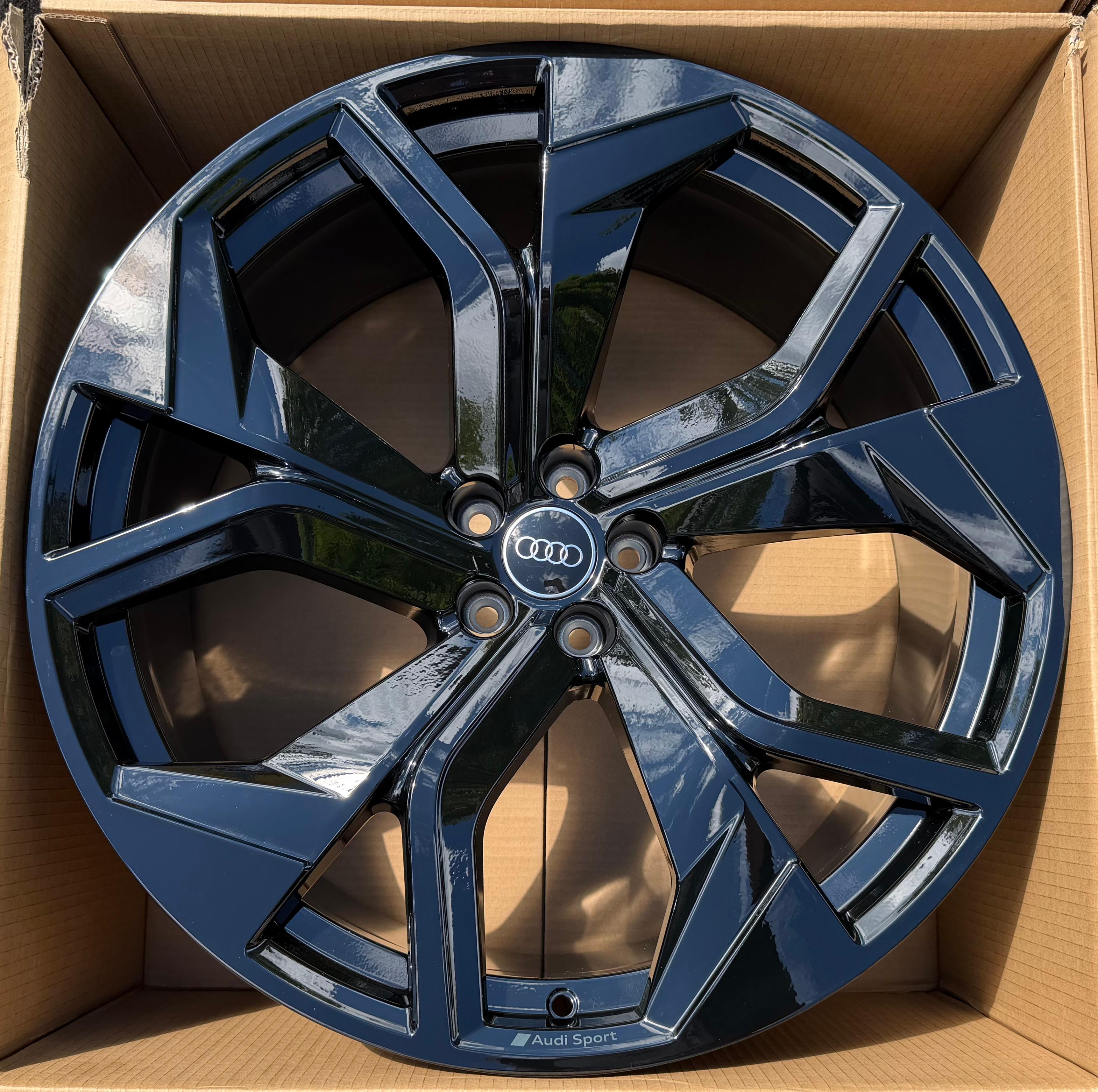 4 llantas de aluminio originales de 23" para Audi RSQ8 4M 4M8601025AP 10,5x23 ET18 23 pulgadas