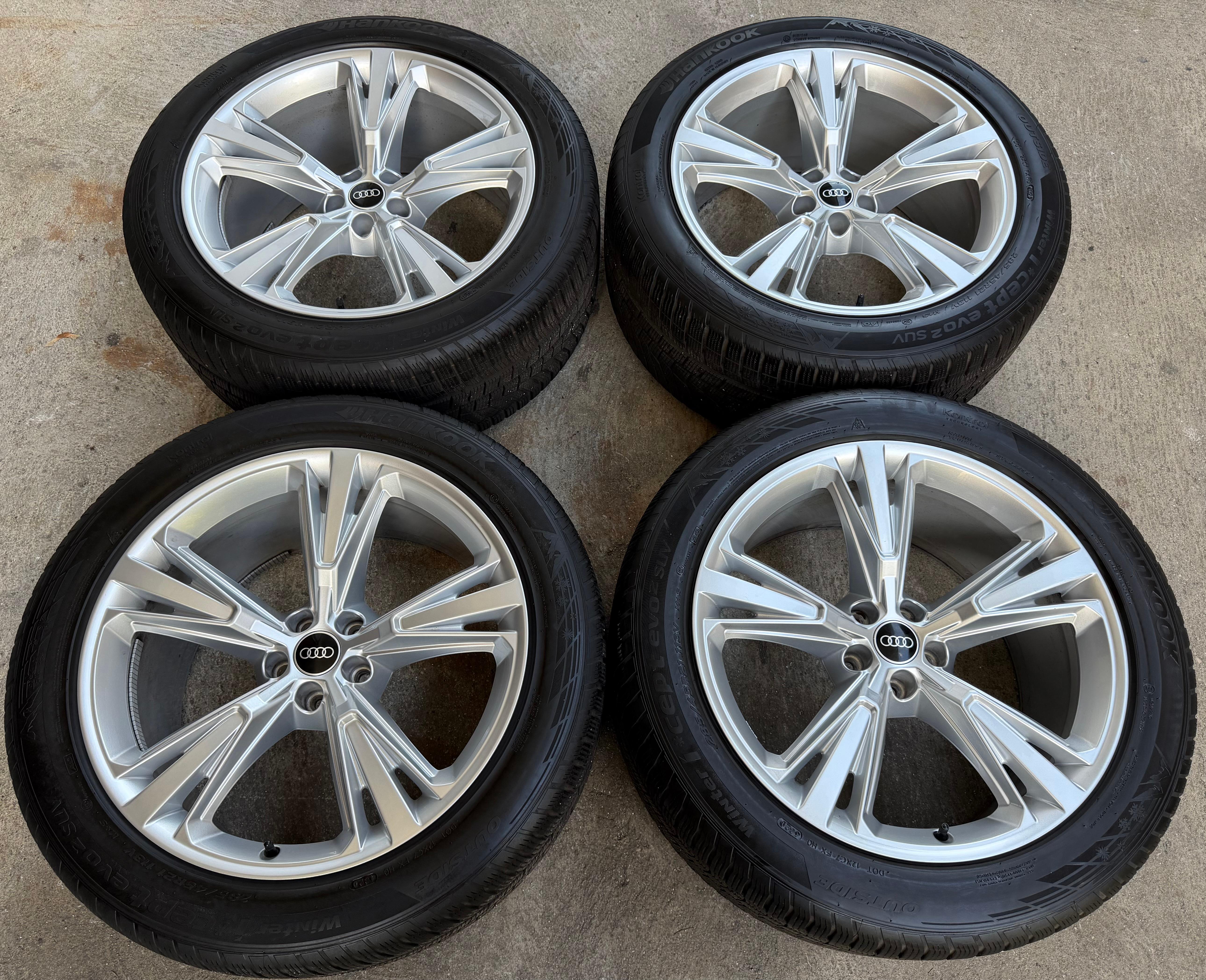 4 Original 21" Alu Winterräder Audi Q8 SQ8 4M 4M8601025H 285/45R21 113V Hankook