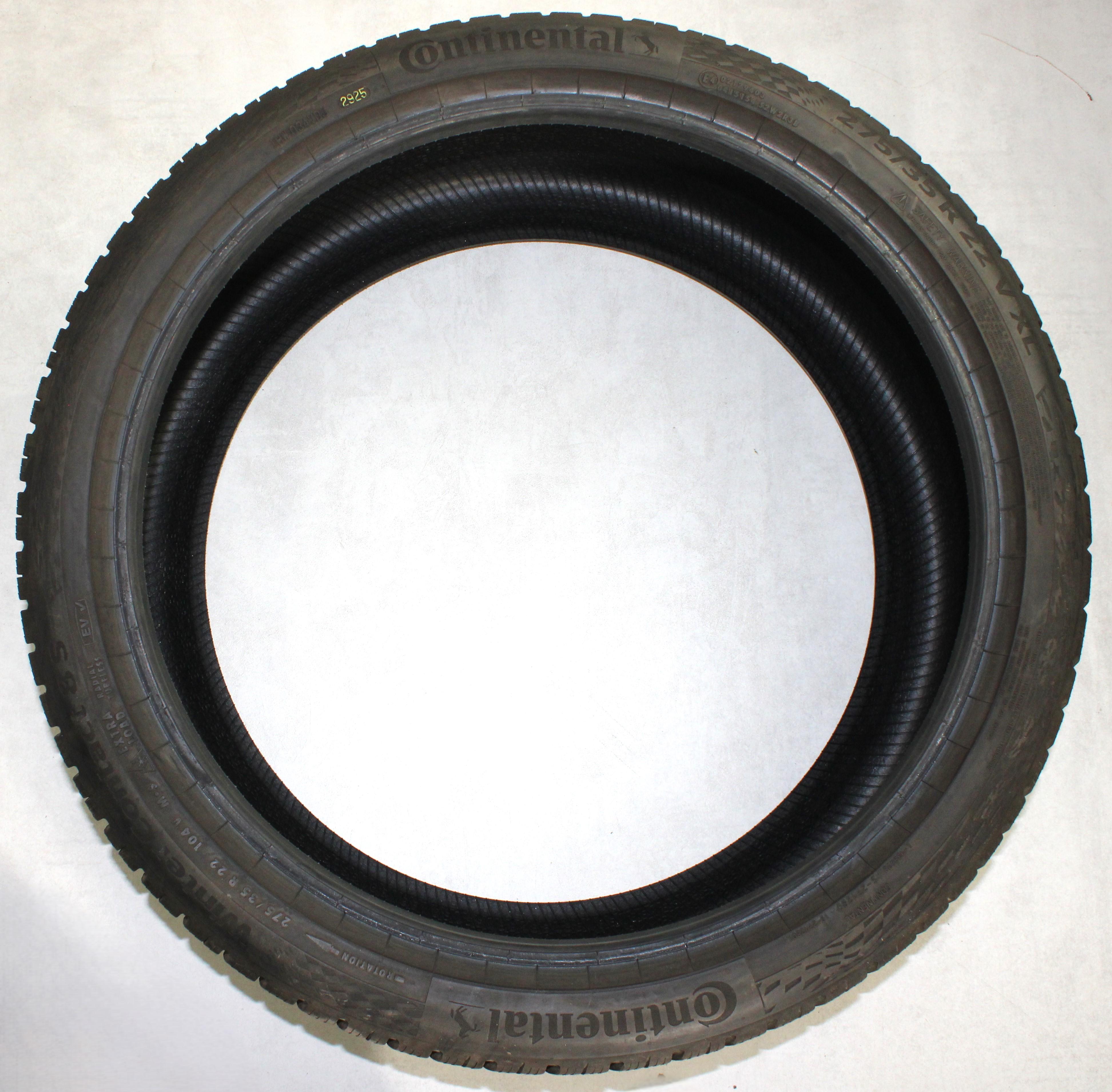 2 x 275/35R22 104V Winterreifen Continental Winter Contact 8 S 7mm 2025 XL