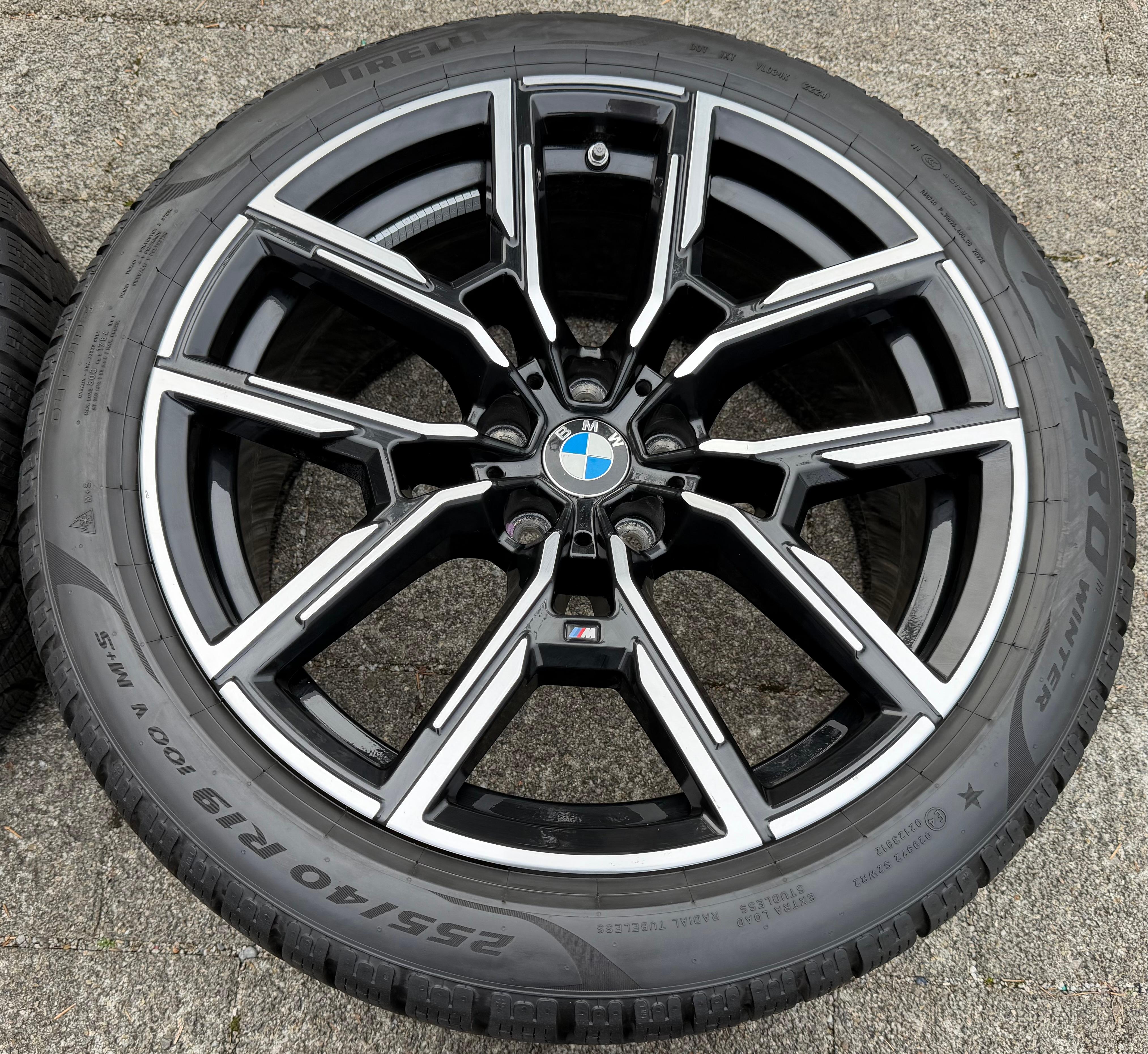 4 originele 19" lichtmetalen winterwielen BMW 4-serie Gran Coupé G26 i4 STYLING 859M M859