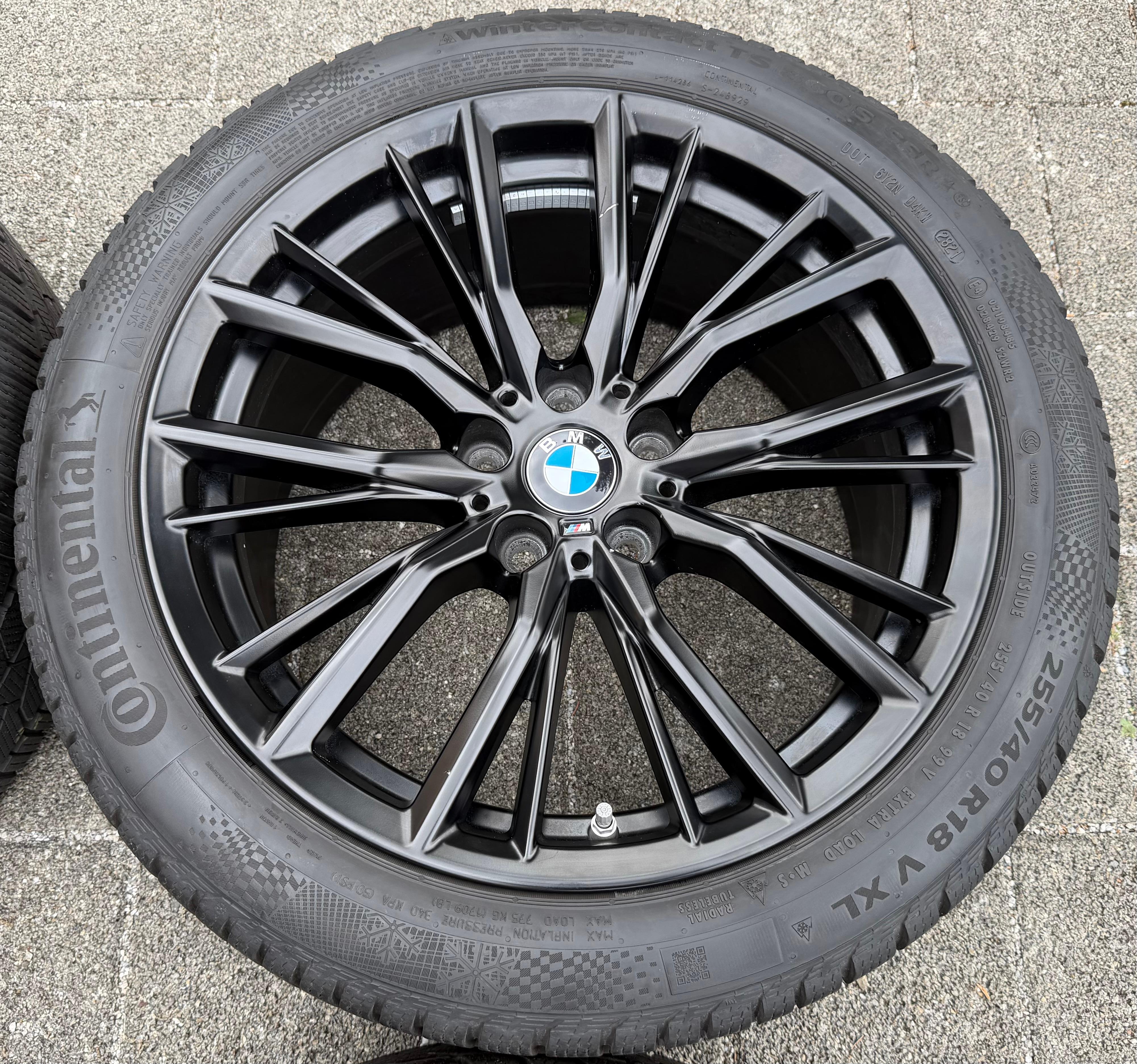 4 Original 18" Alu Winterräder BMW 3ER Reihe G20 G21 4ER G22 G23 2ER G42 M796 RDKS