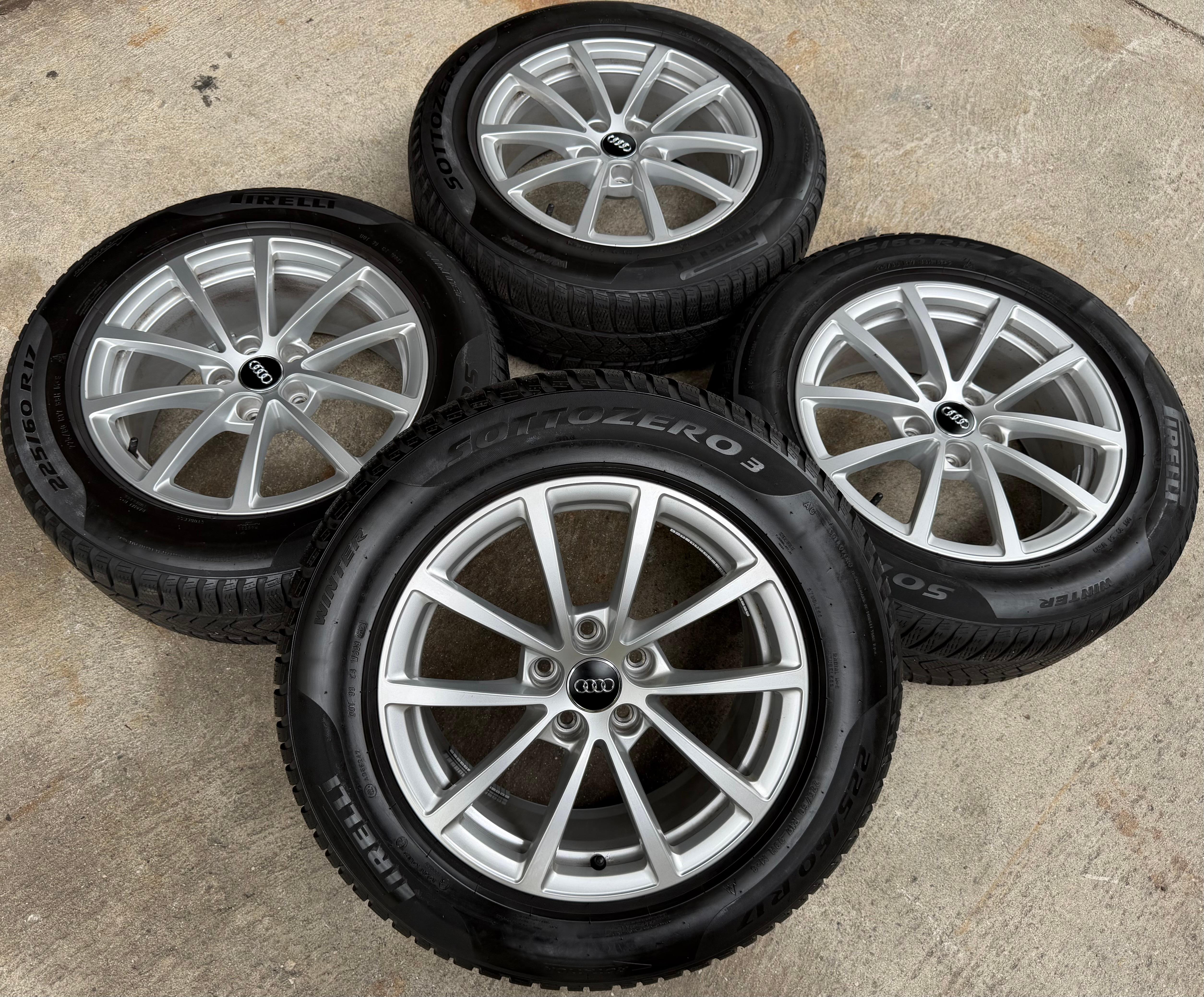 4 ORIGINAL 17" ALUFELGEN FELGEN AUDI A6 + AVANT 4K F2 C8 4K0601025 7,5x17 ET36