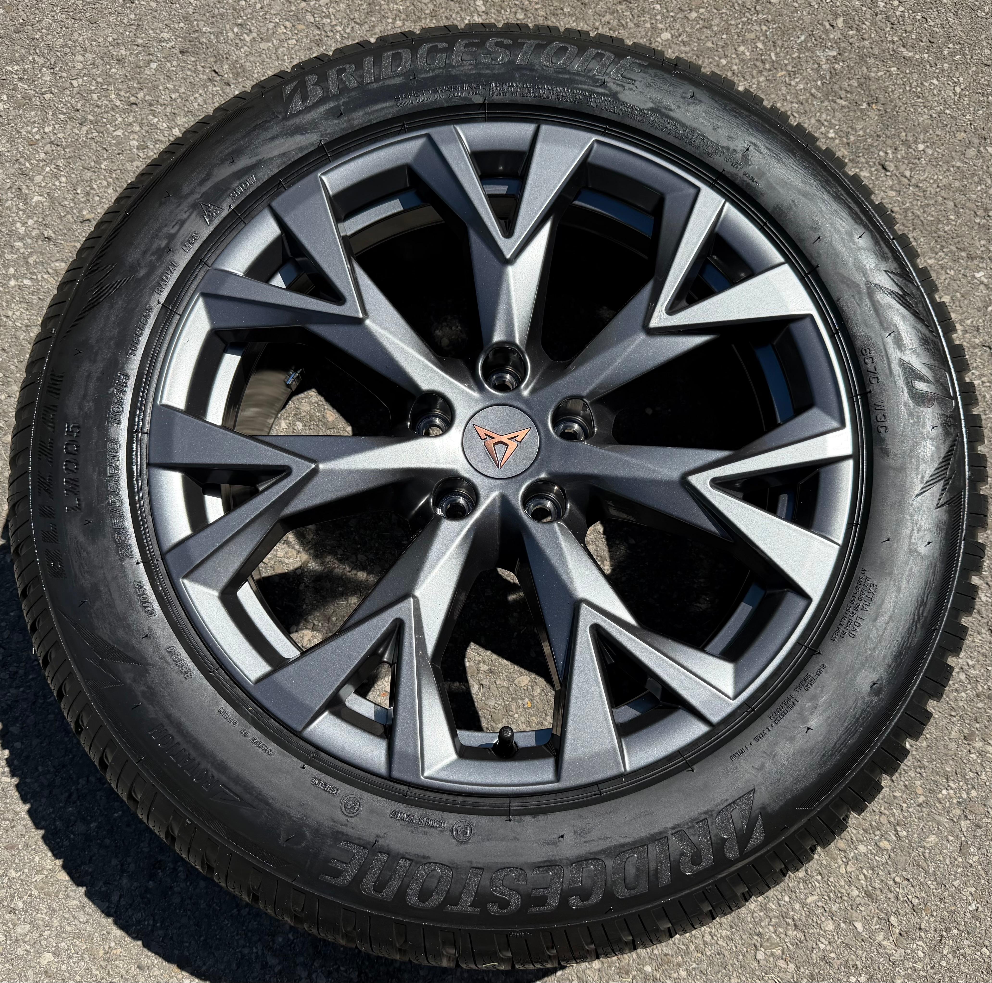 1 jante alu d'origine 18" Seat Cupra Terrarmar 578601025A 8x18 ET38, NEUVE