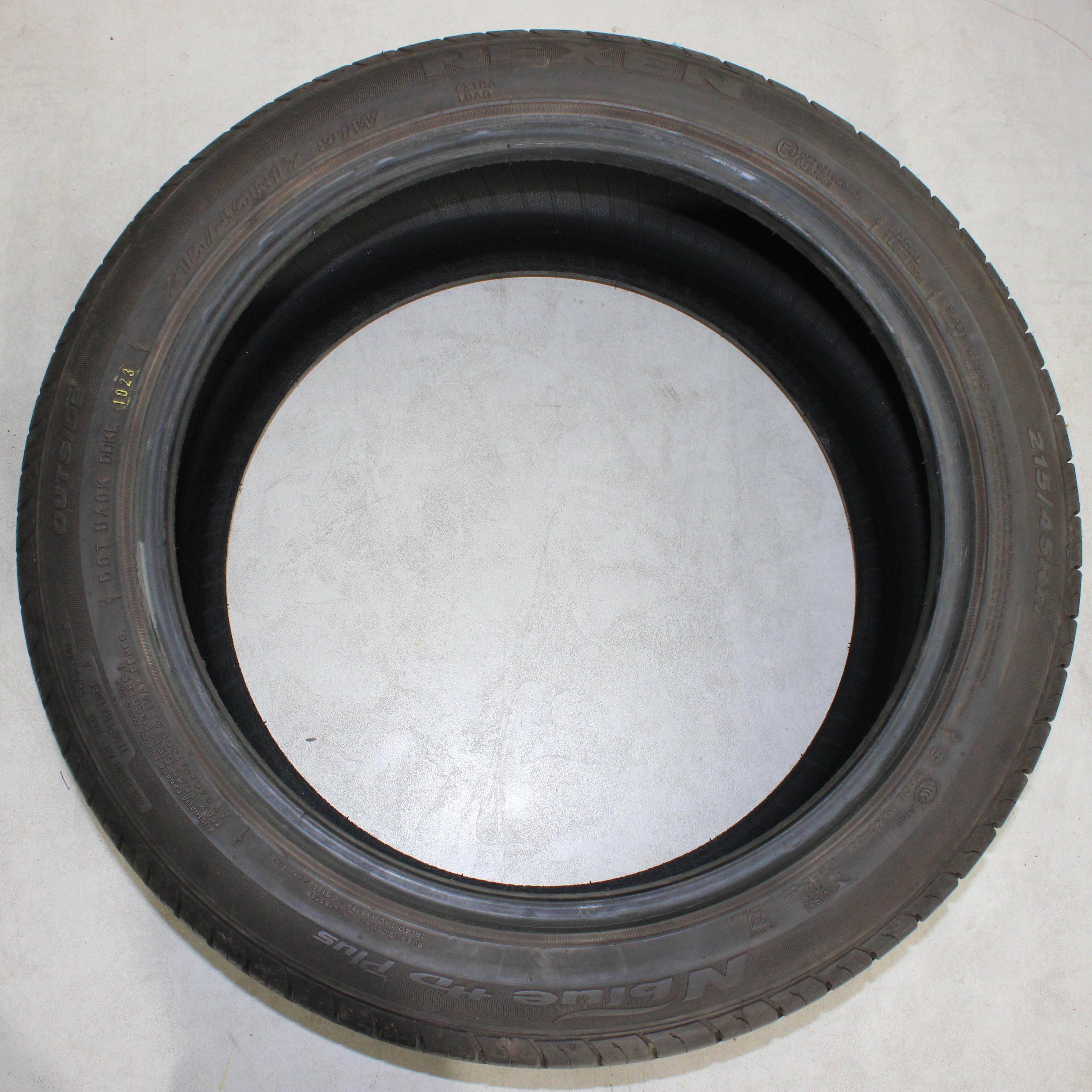 4 x 215/45R17 91W Sommerreifen Nexen N Blue HD Plus 6,5-7mm 2023 XL