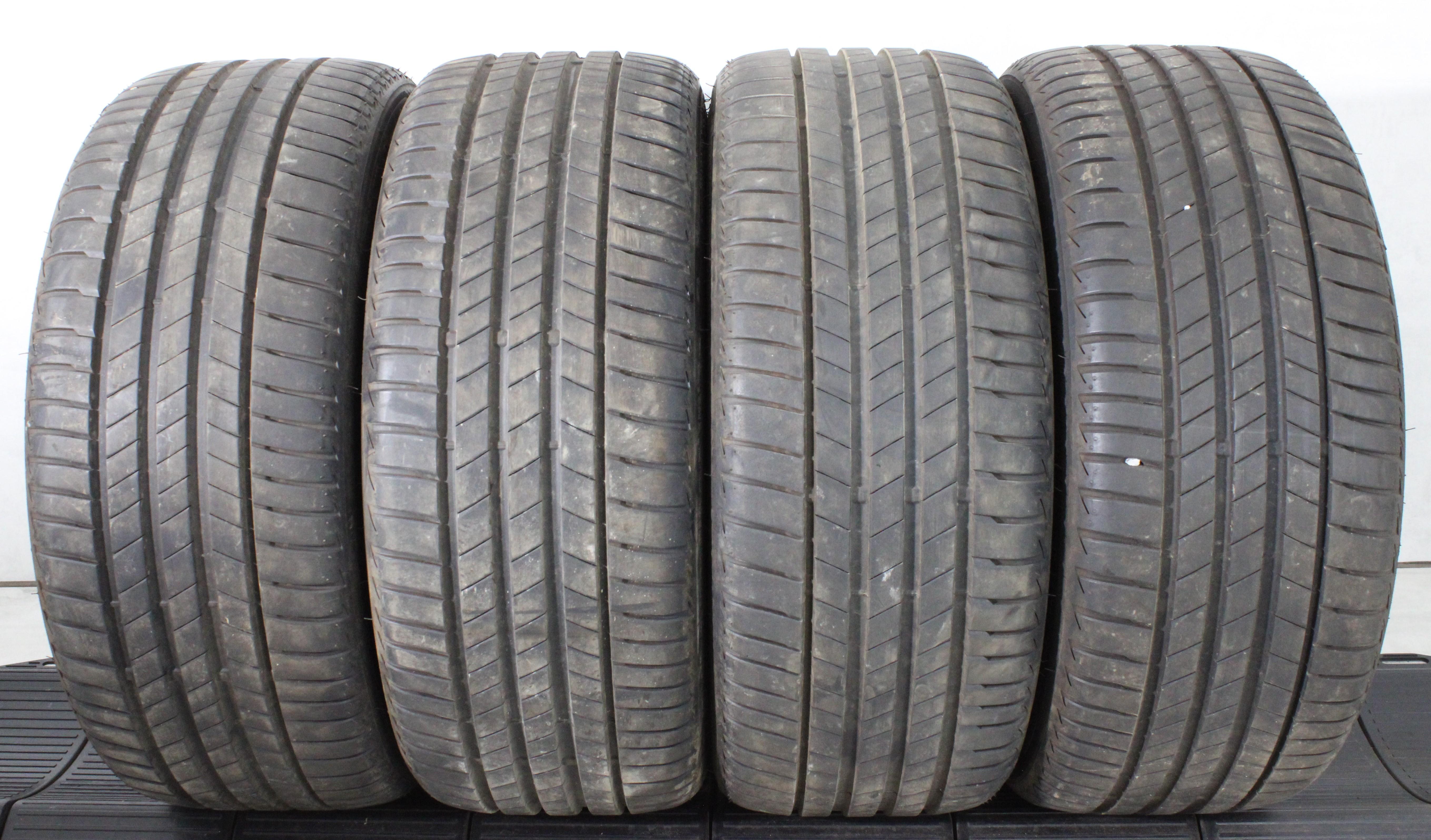 4 pneus été Bridgestone Turanza T005 AO 225/40R18 92Y, usure 6-6,5 mm, 2019