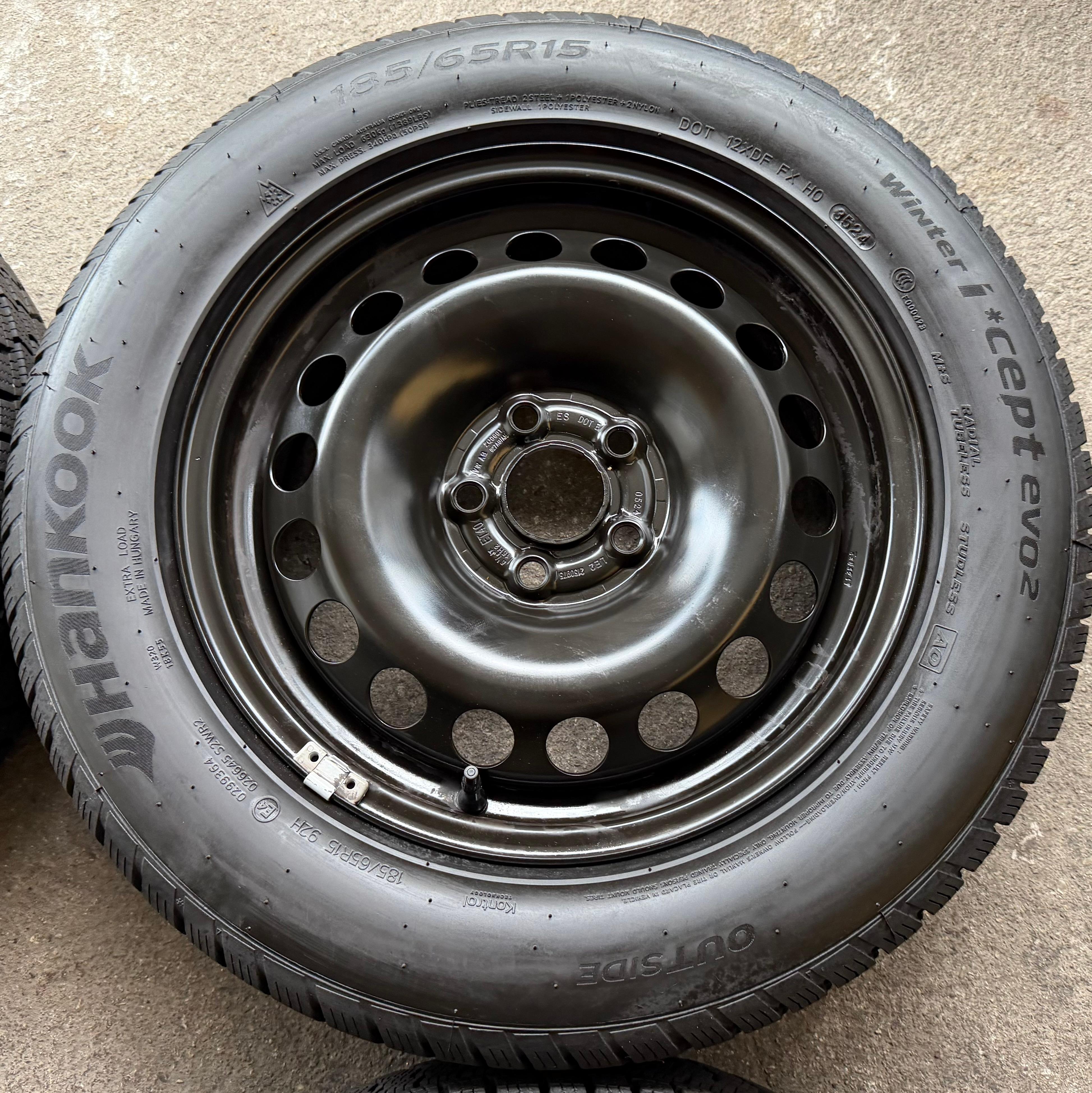 4 WINTERRÄDER AUDI A1 CITY CARVER GB SEAT IBIZA ARONA KJ VW POLO AW 2G 185/65R15 92T