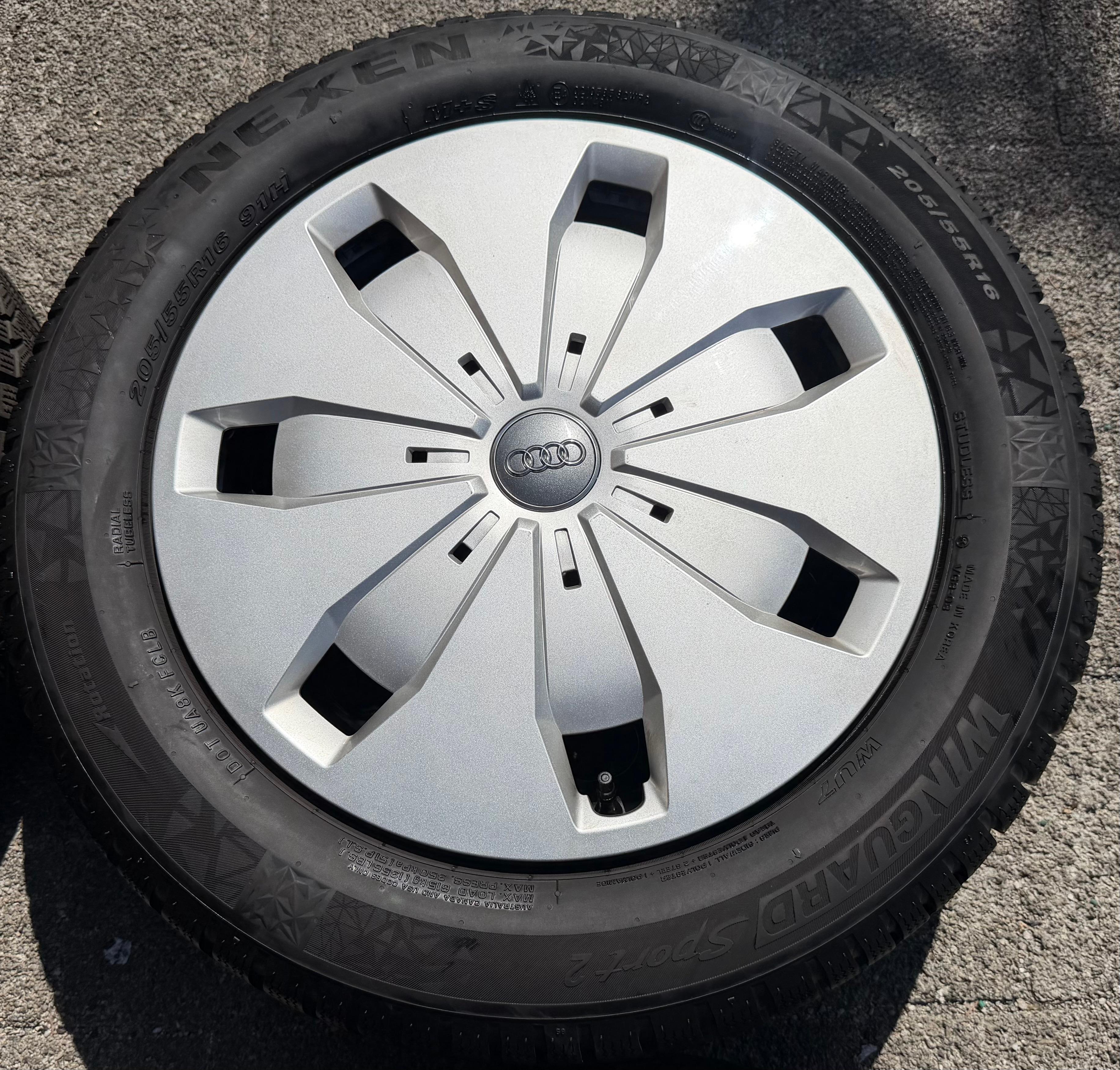 4 Winterräder Audi A3 8V Sportback Cabrio  205/55R16 91H Nexen 8V0601027A 2022