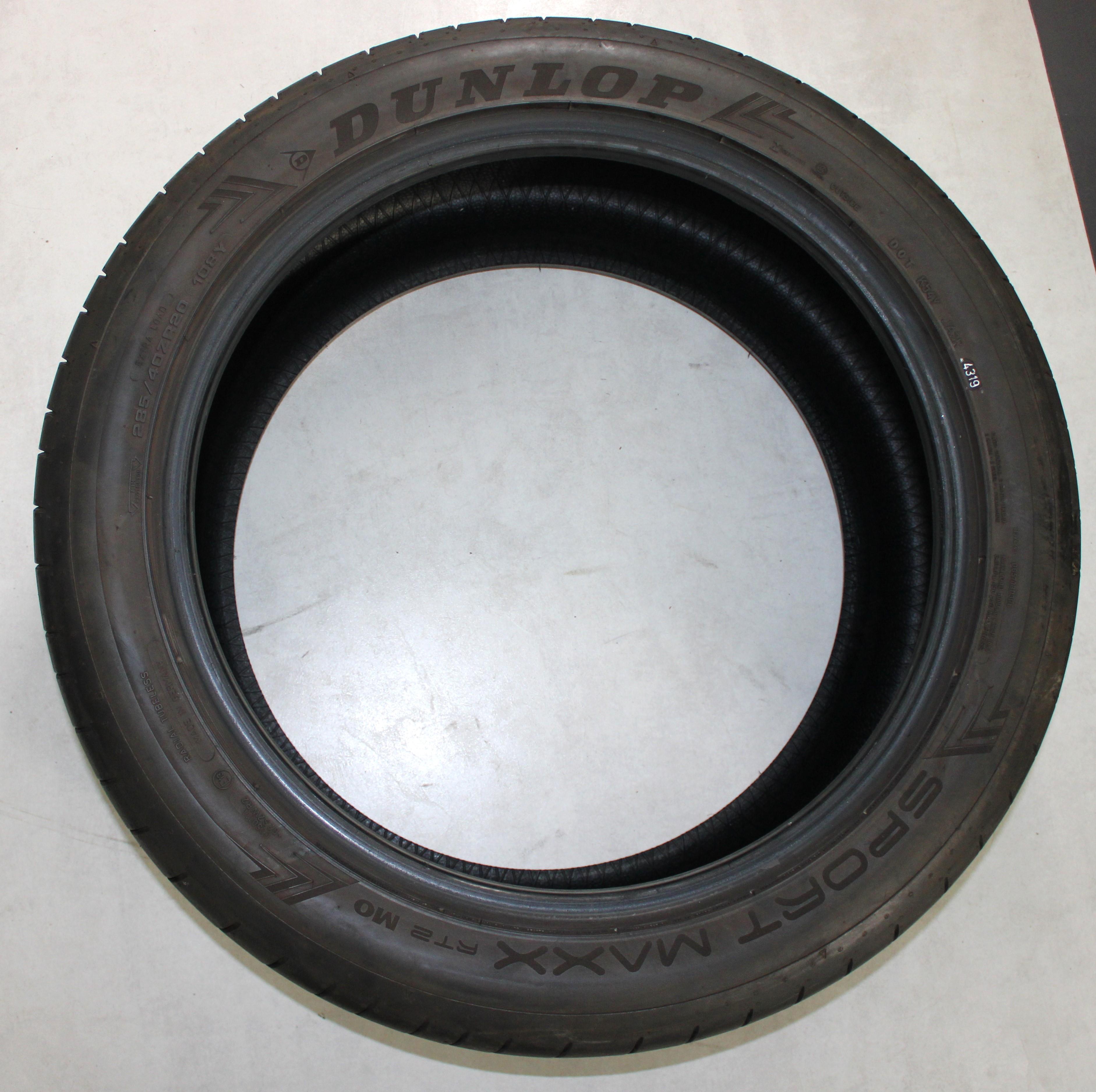 2 x 285/40R20 108Y Sommerreifen Dunlop Sport Maxx RT2 6mm 2019 MO