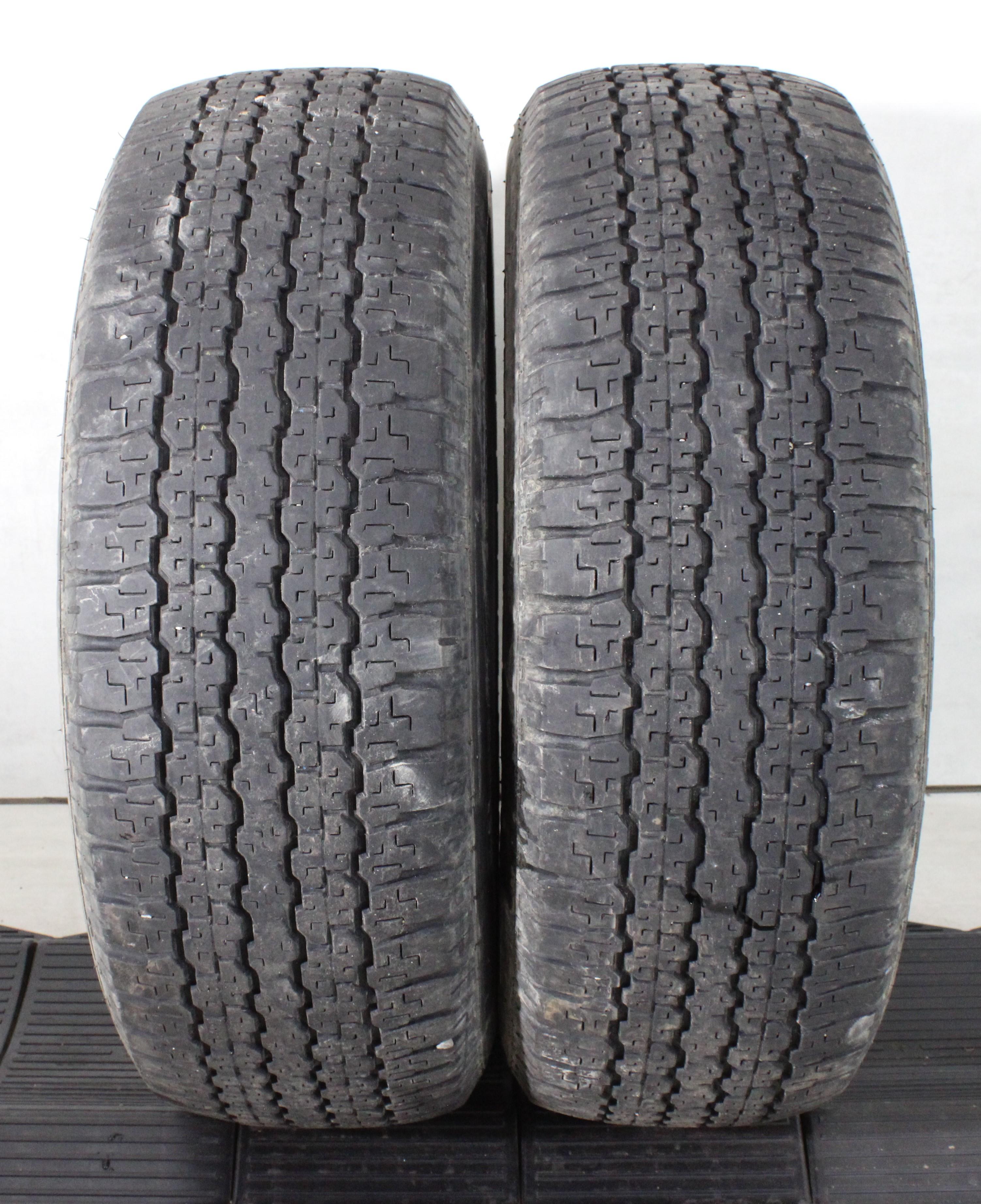 2 x 255/70R15 108S Sommerreifen Bridgestone Dueler H/T 689 6-6,5mm 2011/2014