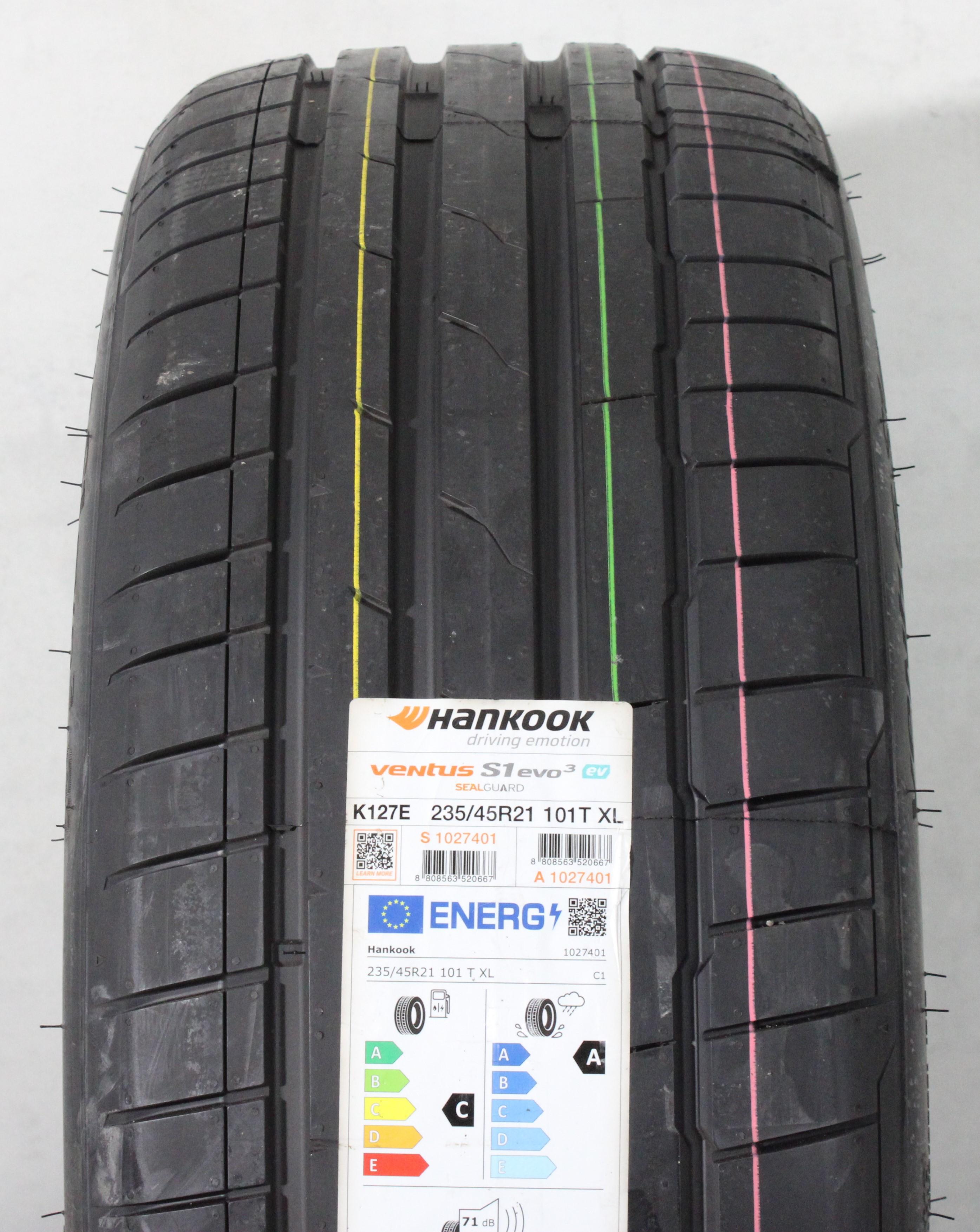 1 x 235/45R21 101T Sommerreifen Hankook Ventus S1 Evo 3 EV AO 2023 Seal