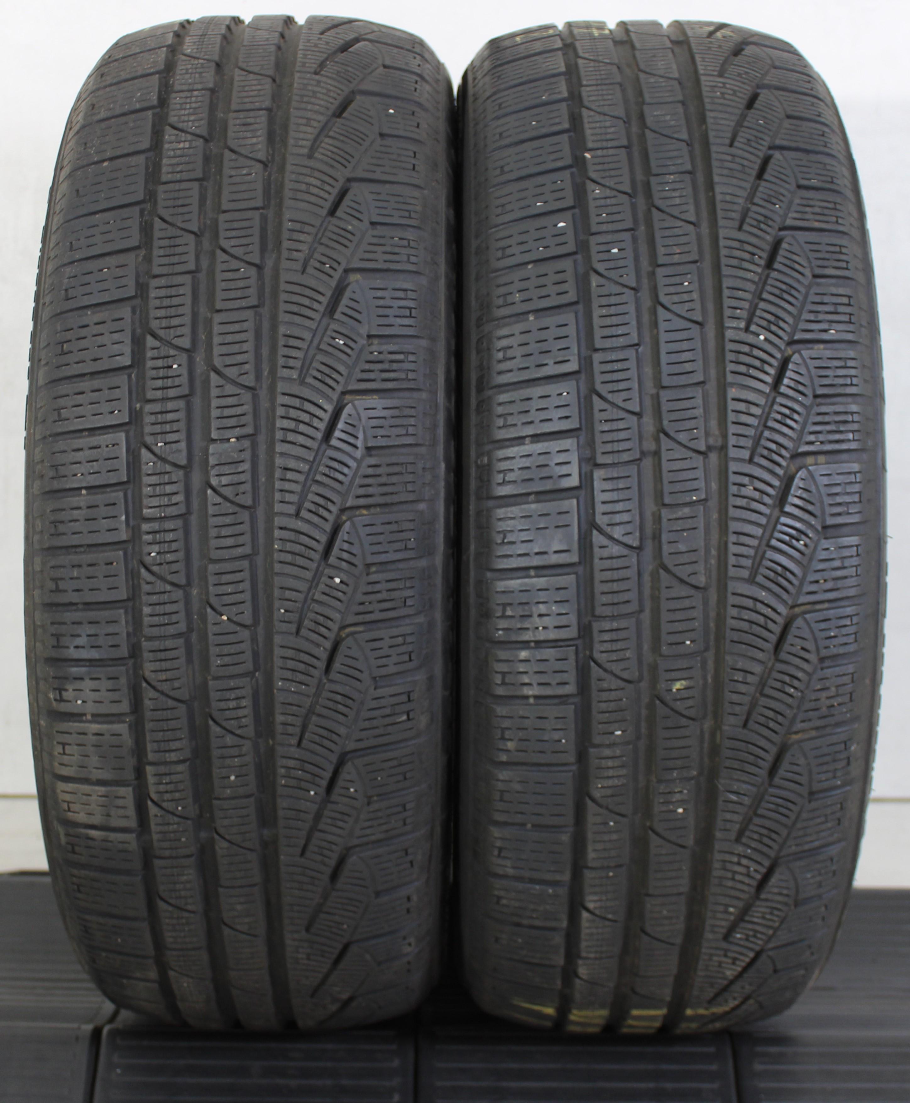 2 x 225/45R18 95V Winterreifen Pirelli Sottozero Winter 240 Serie 2 Runflat 5-5,5mm 2017 *