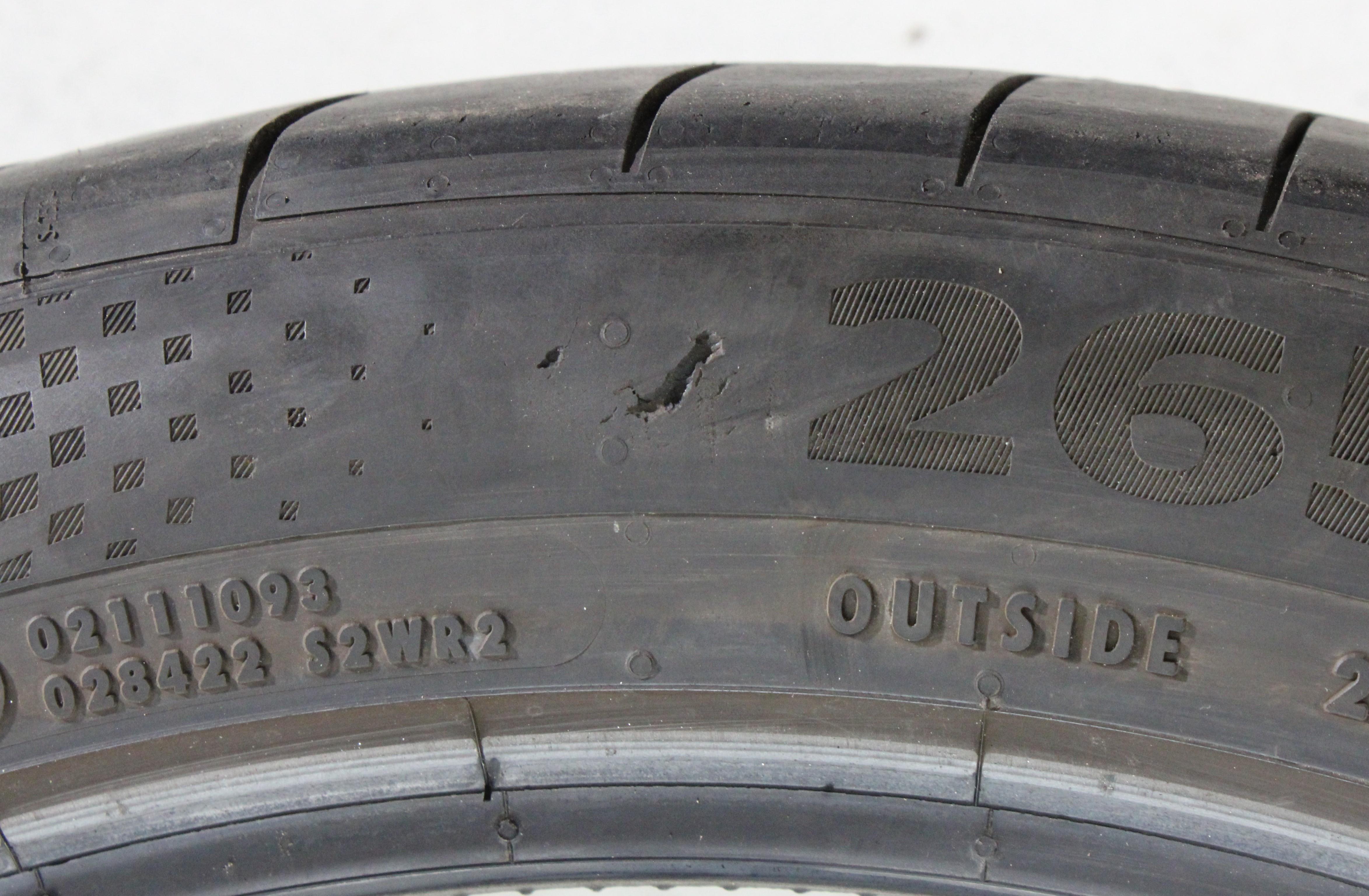 2 x 265/40R21 105Y neumáticos de verano Continental Sport Contact 6* 4-4,5 mm 2024 XL