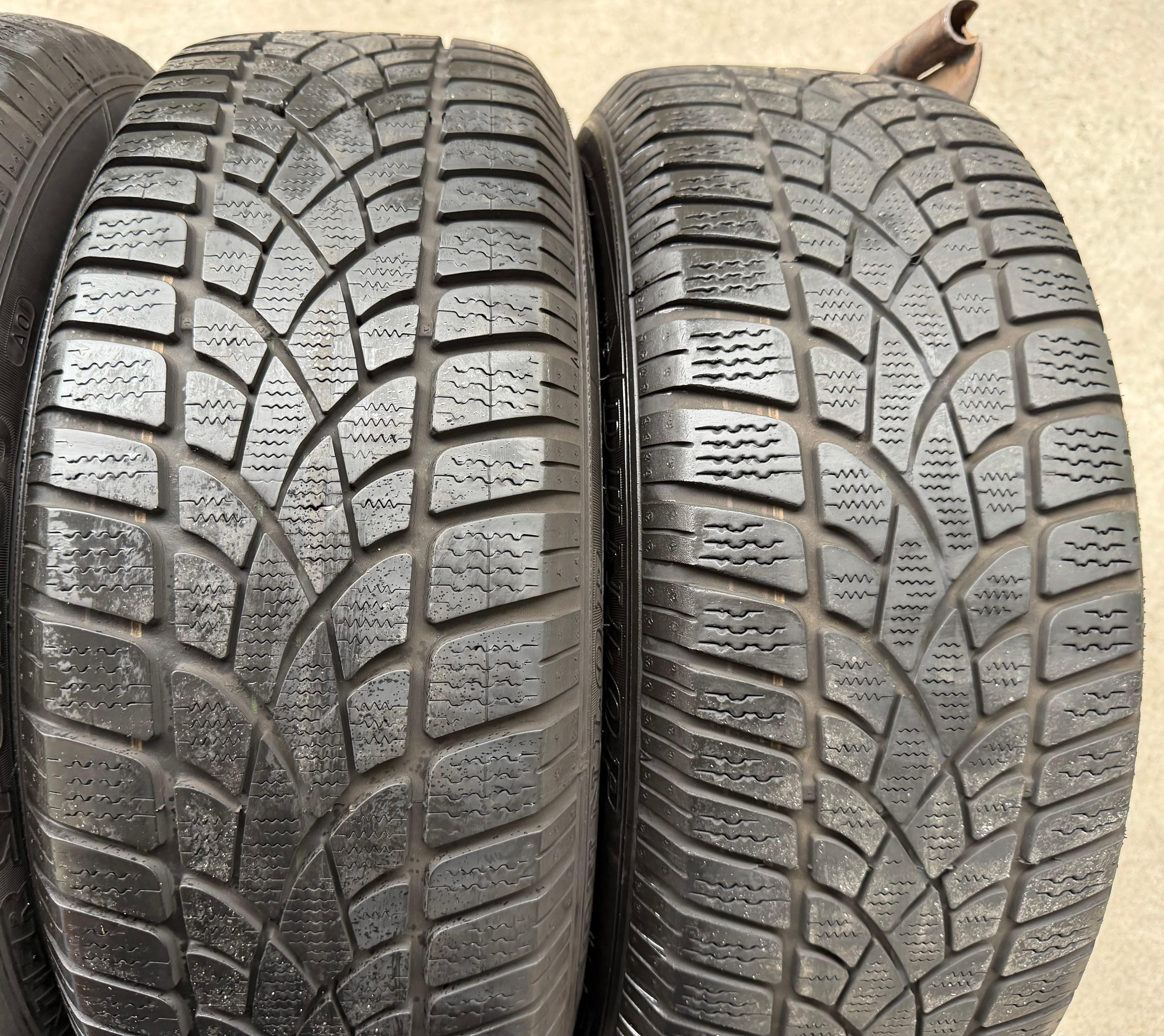 4 Original Alu Winterräder Audi A4 8W B9 8W0601025A 205/60R16 92H Dunlop