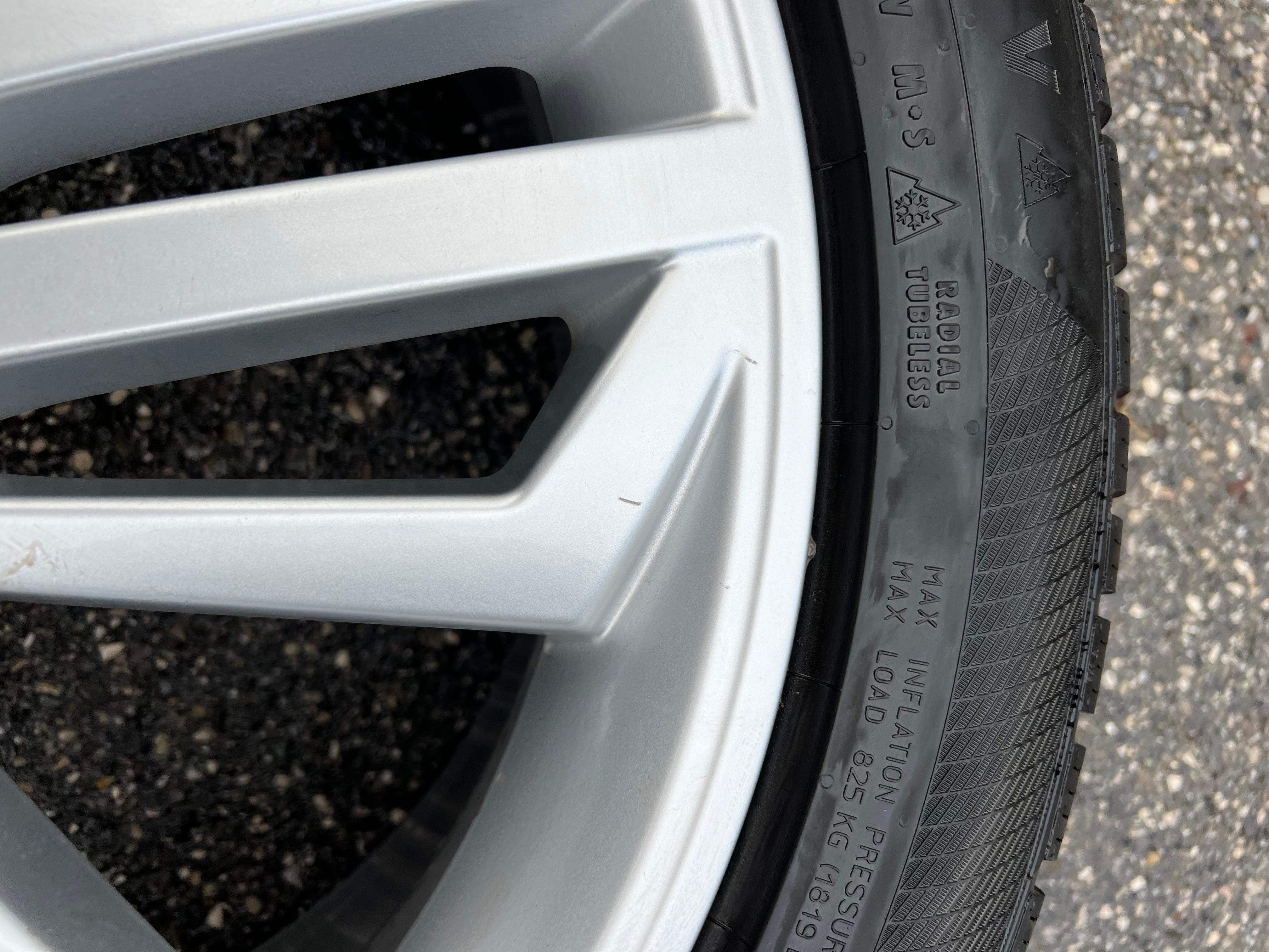 4 ORIGINAL 20" ALU WINTERRÄDER AUDI Q5 SQ5 FY 80A601025L 255/45R20 101V DOT 2022