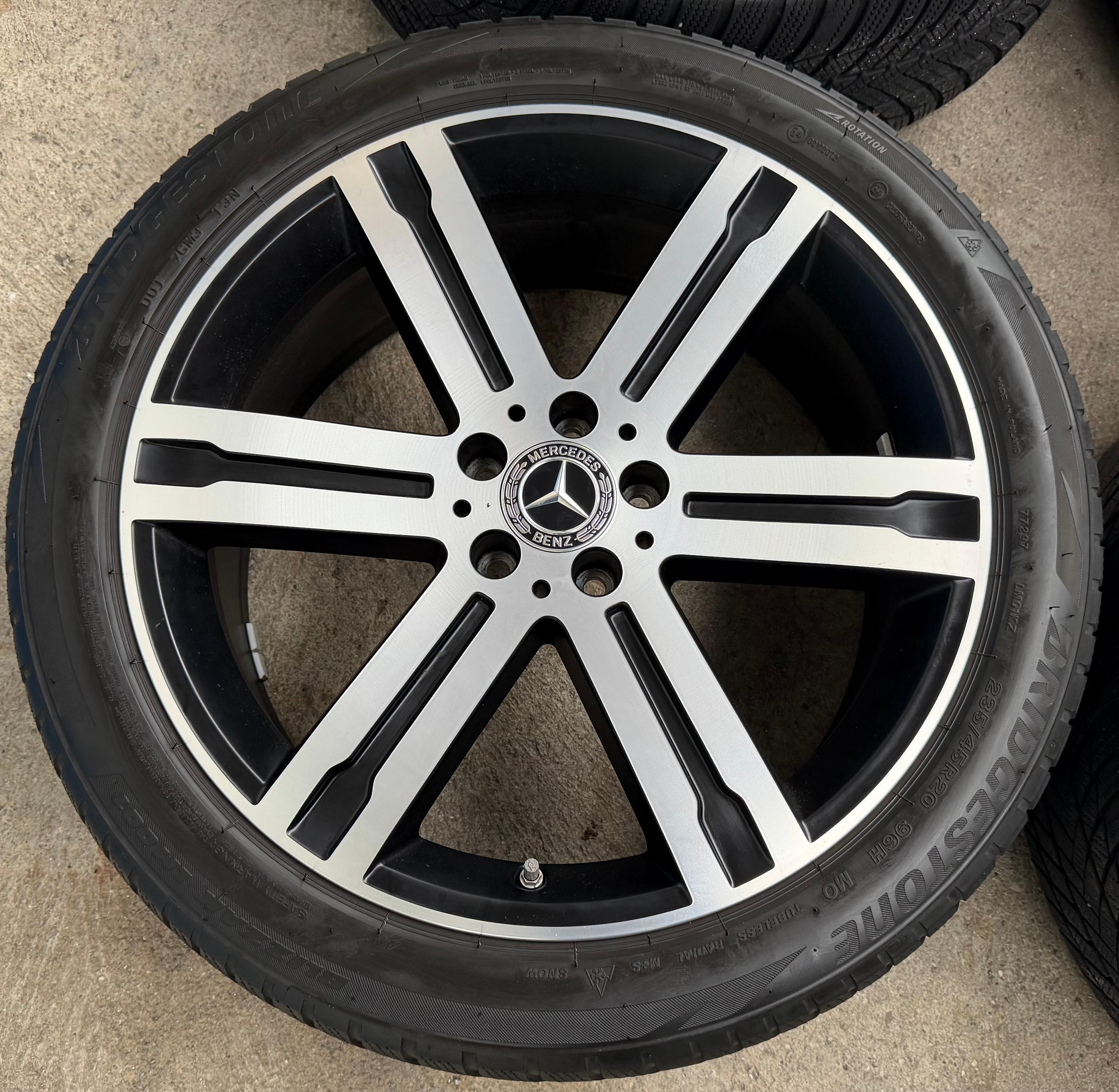 4 Original 20" Alufelgen Felgen Mercedes GLA H247 GLB X247 A2474014000 8x20 ET48