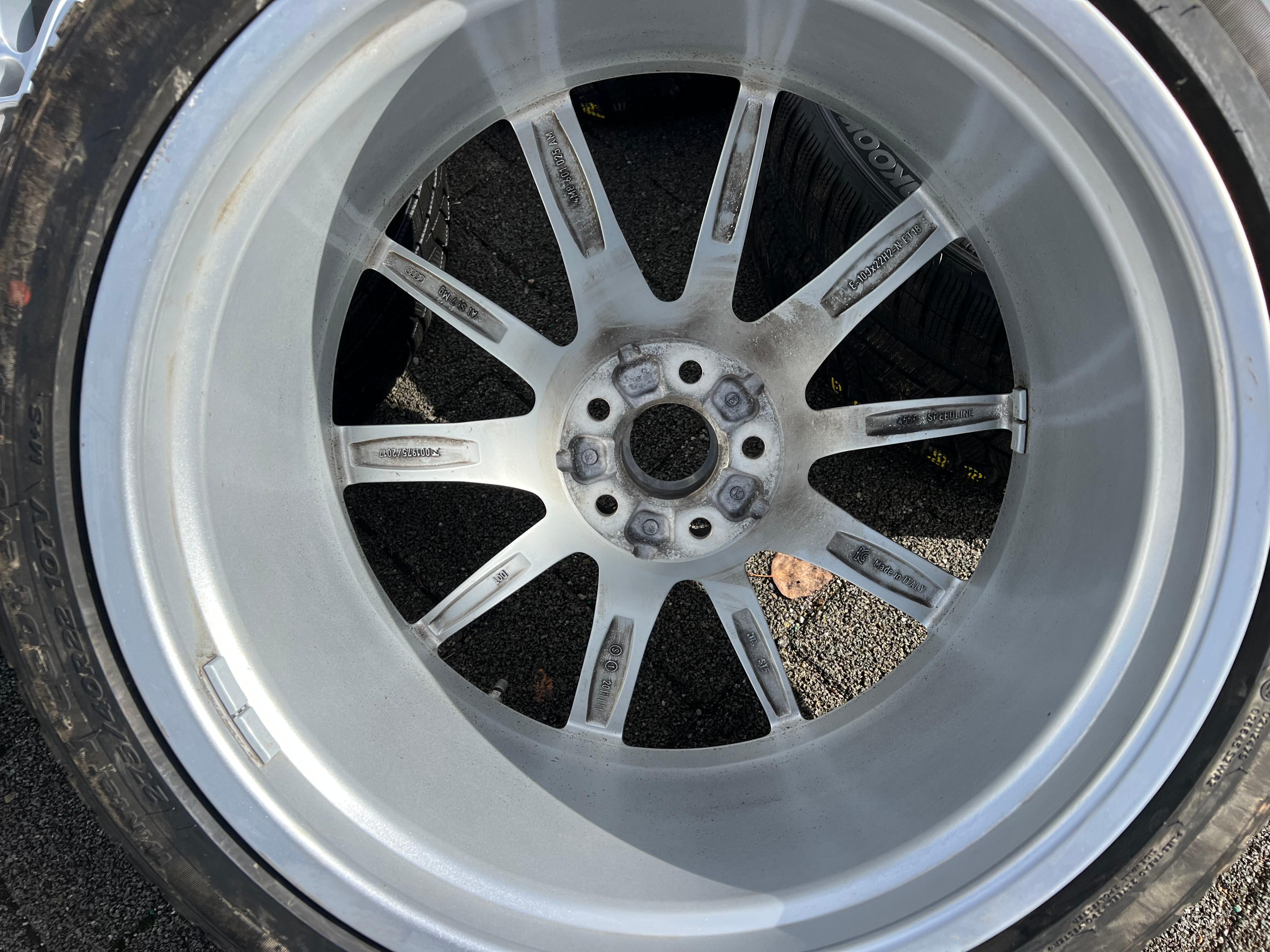 4 ORIGINAL 22" ALU WINTERRÄDER AUDI RSQ8 Q8 4M 4M8601025AM 275/40R22 107V RDKS
