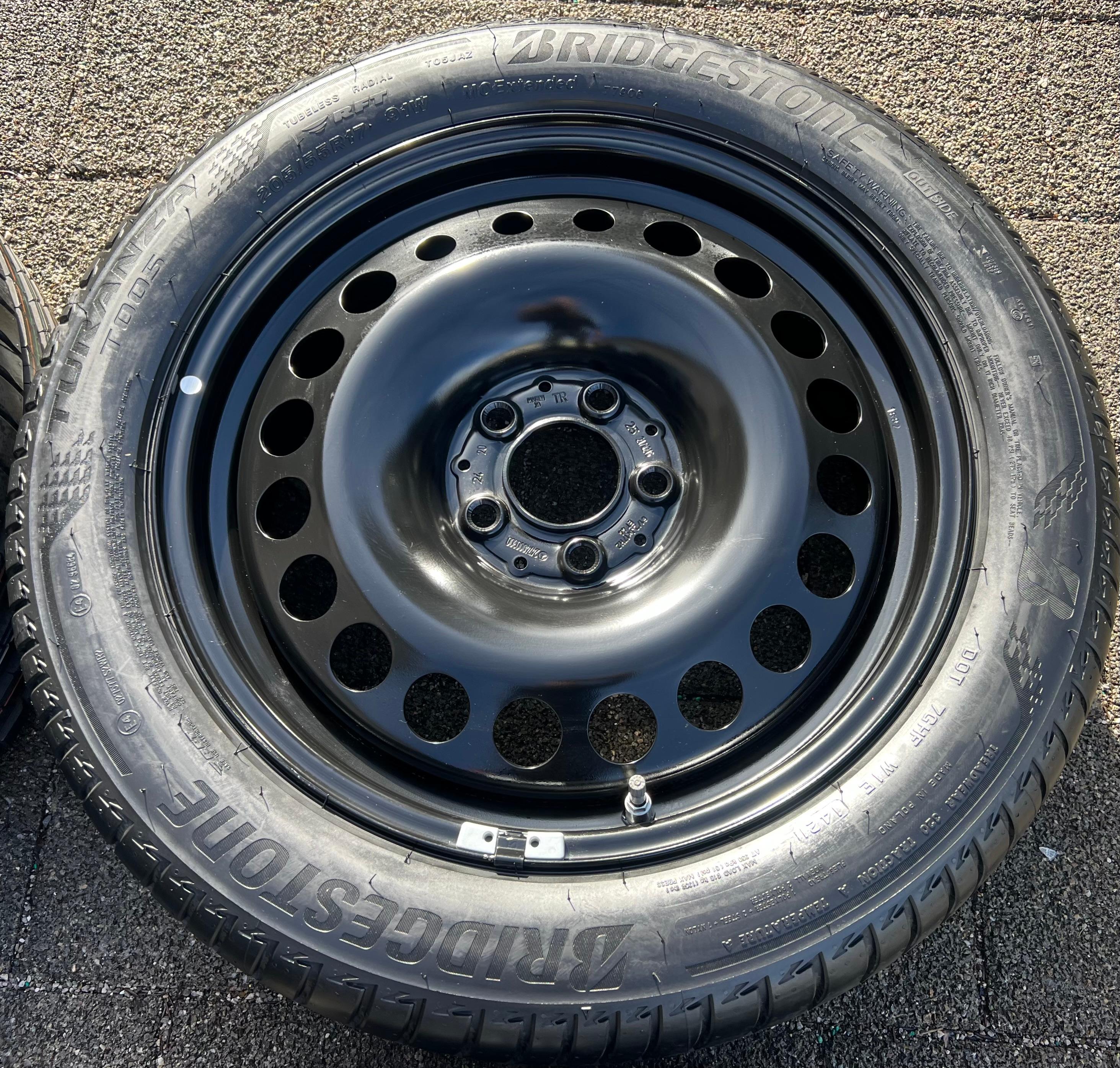 4 ORIGINAL 17" SOMMERRÄDER MERCEDES A-KLASSE 177 B-KLASSE 247 CLA 118 BRIDGESTONE