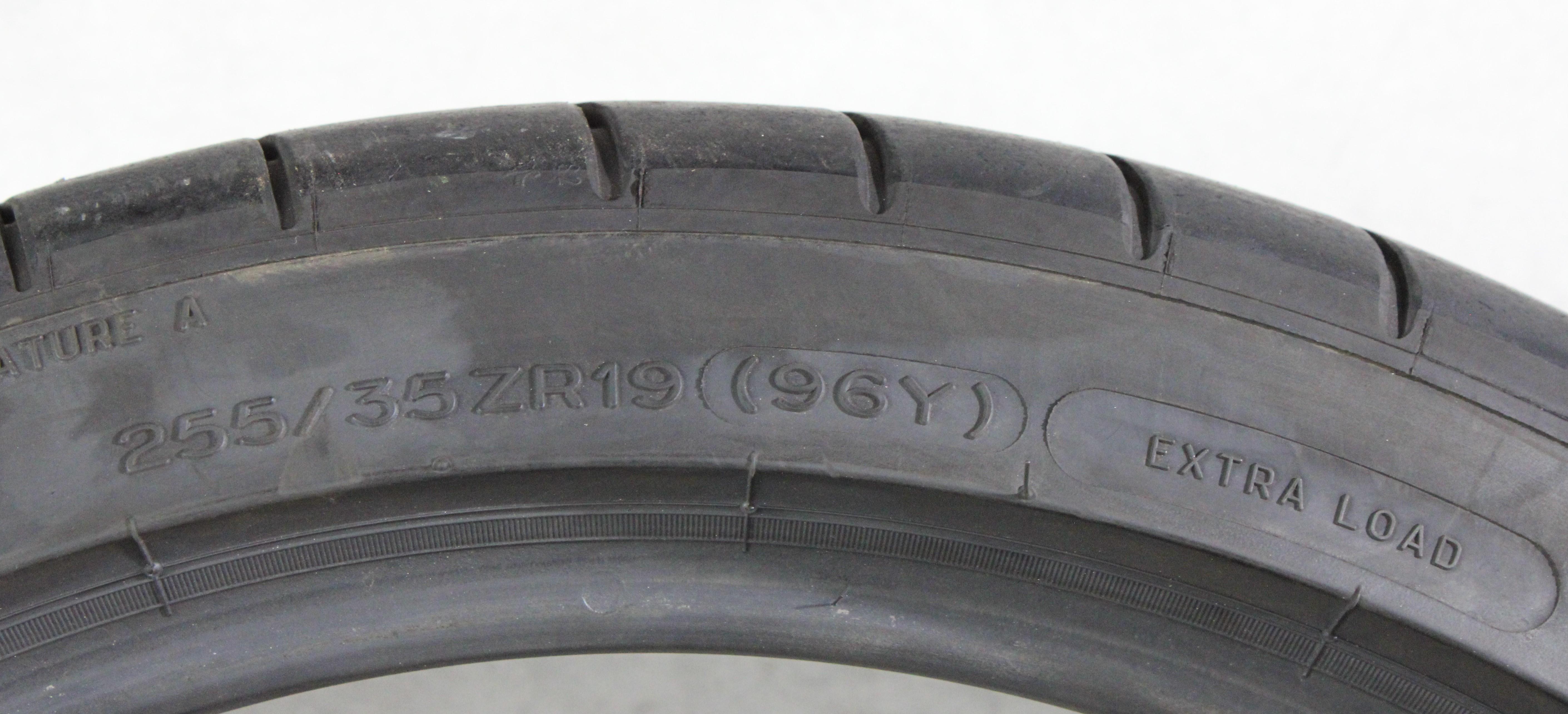 2 x 255/35R19 96Y Sommerreifen Michelin Pilot Super Sport * 4,5-5mm 2020 XL