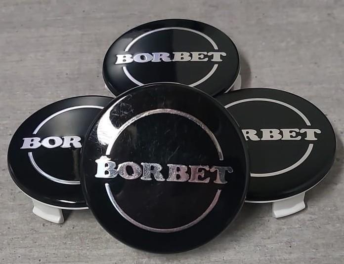 4x NABENDECKEL BORBET 74mm FREIHAUS