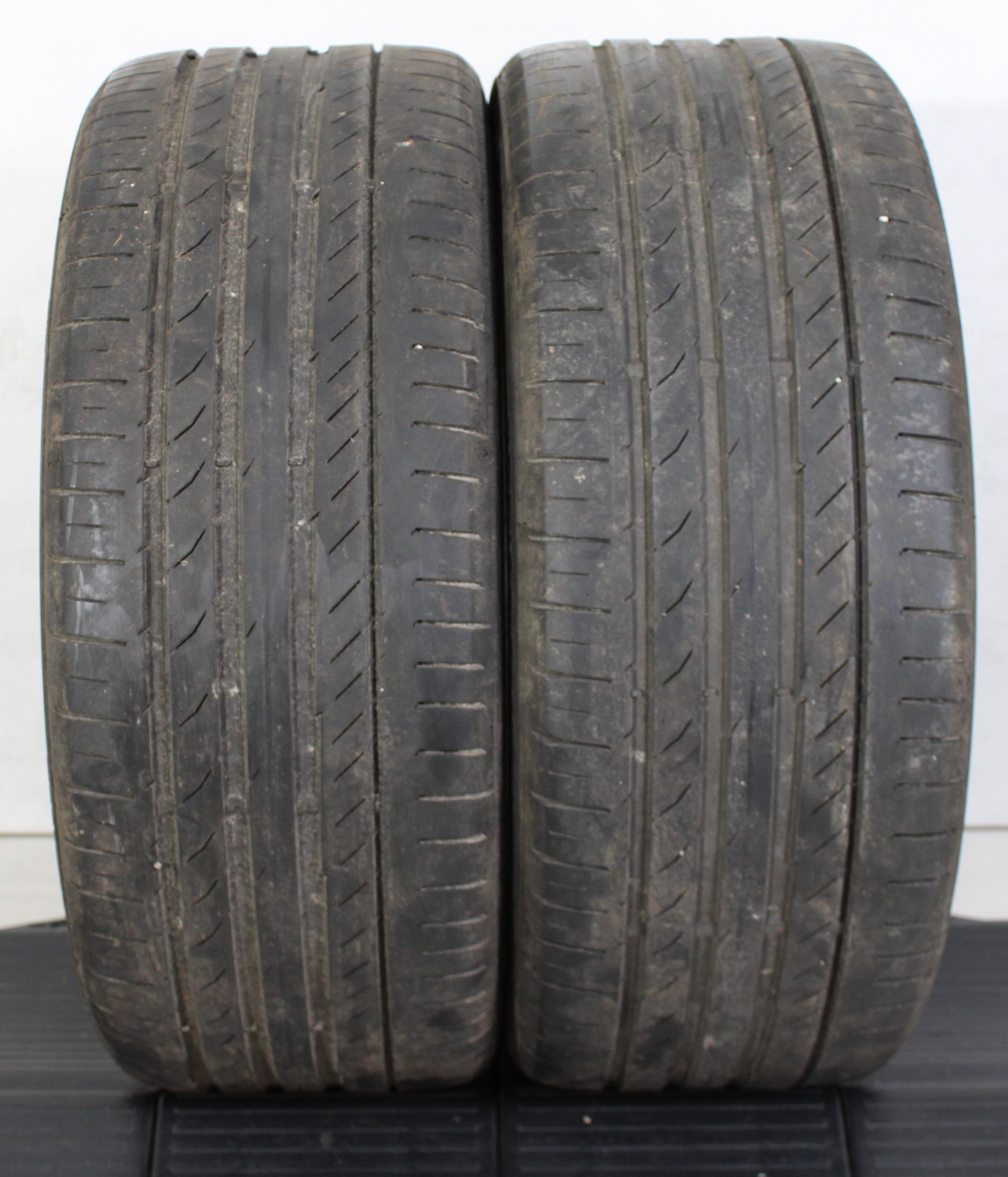 2 x 225/40R18 92Y Sommerreifen Continental Sport Contact 5 4,5-5mm 2013 AO