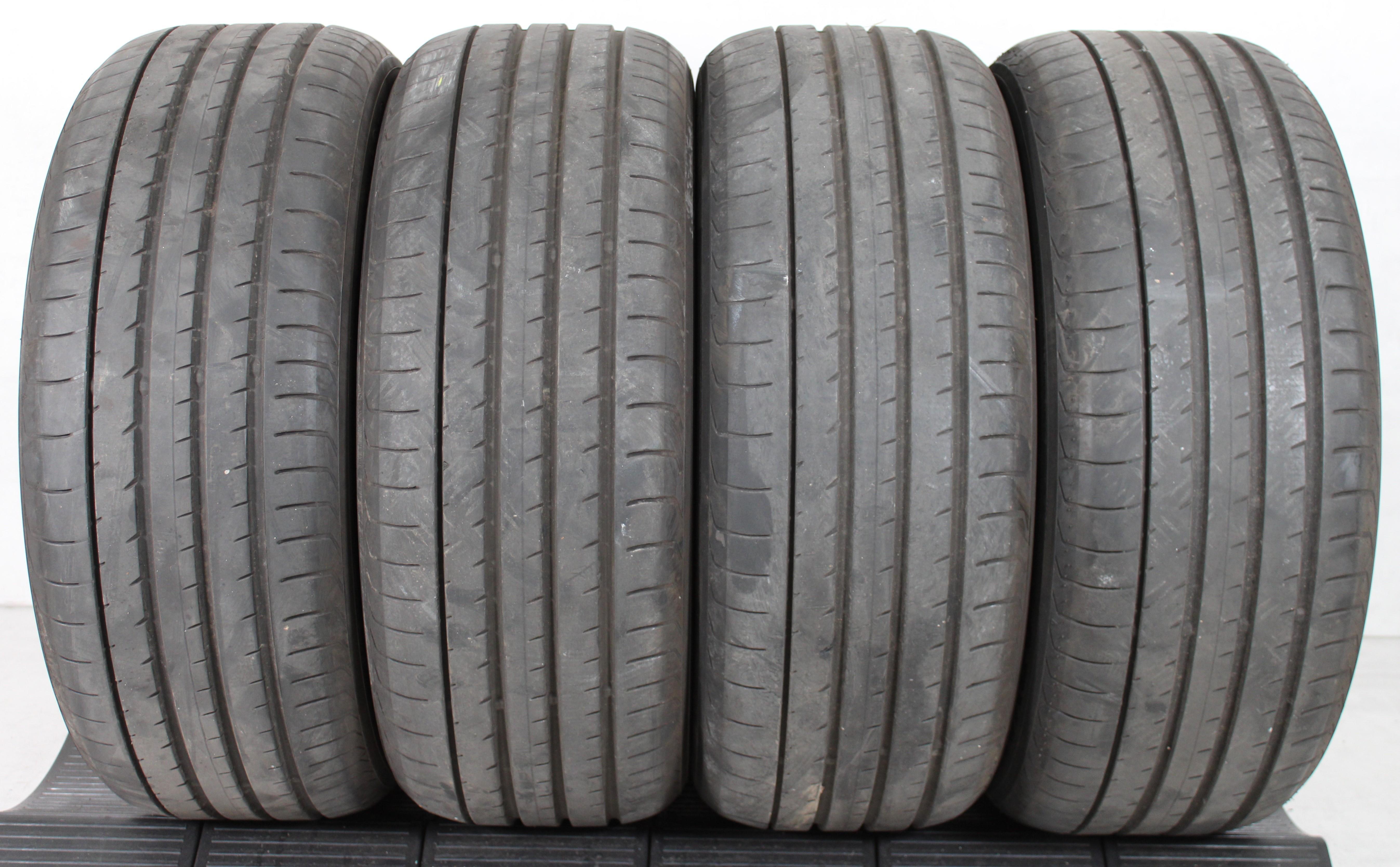 4 x 245/50R19 105W Sommerreifen Yokohama Advan Sport V105 Runflat 2x 6-6,5mm und 2x 6,5-7mm 2018/2020 *