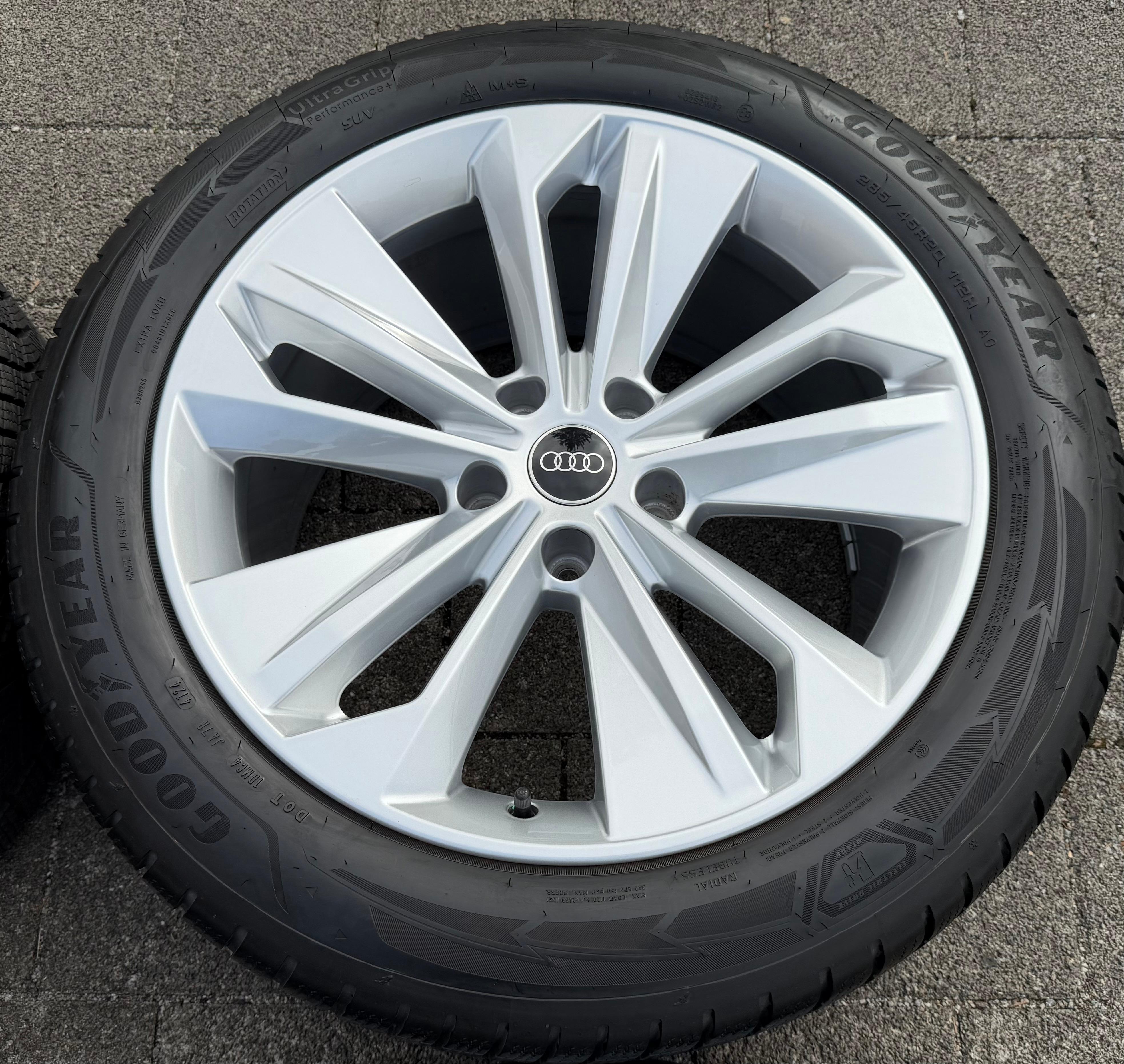 4 ORIGINAL ALU 20" WINTERRÄDER AUDI Q6 SQ6 E-TRON GF 255/50R20 109V 285/45R20 112V