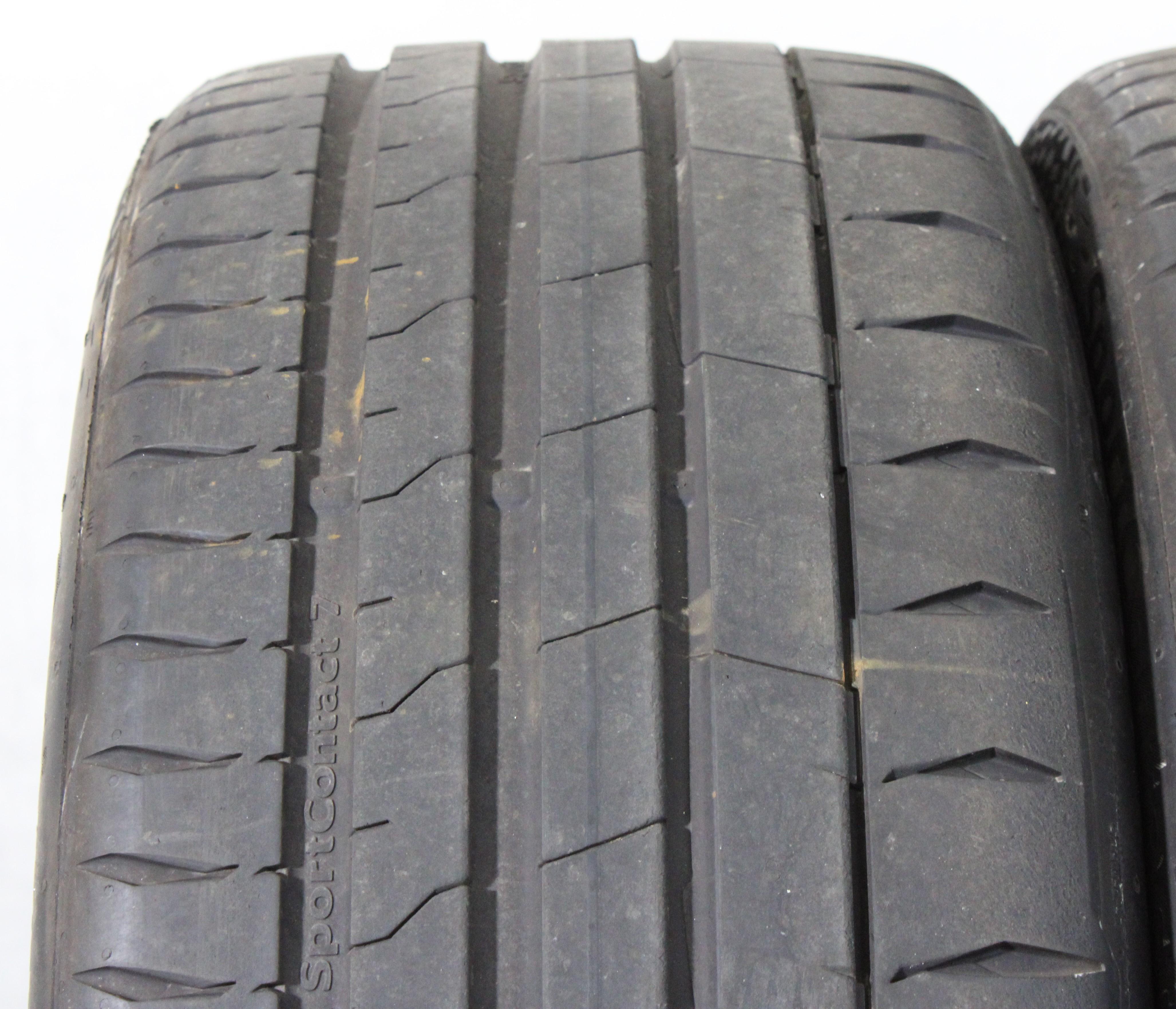 2 x 225/45R18 95Y Sommerreifen Continental Sport Contact 7 5,5-6mm 2024 Silent *