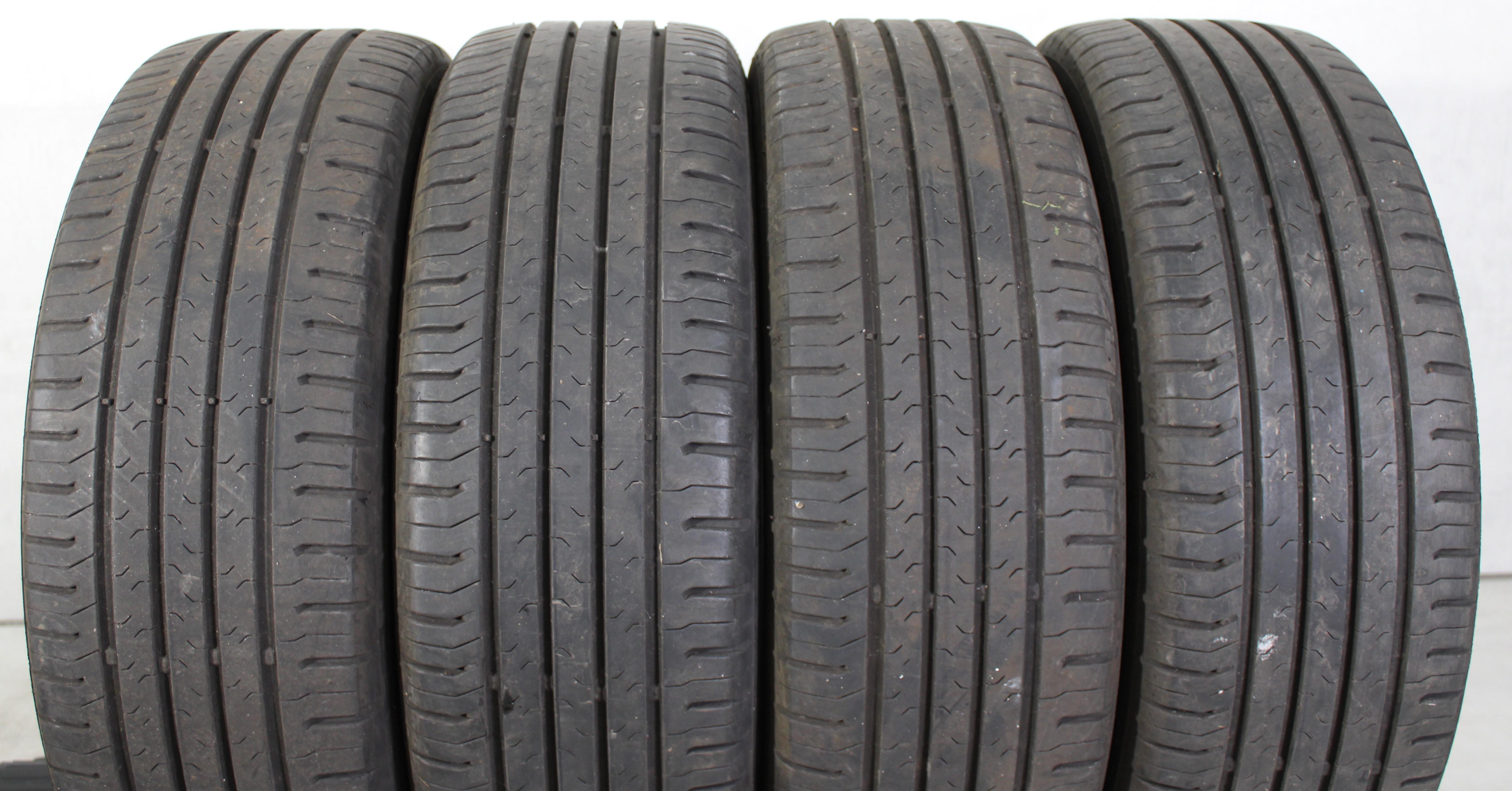 4 x 205/55R17 95V Sommerreifen Continental  Eco Contact 5 2x5-5,5/2x6-6,5mm 3x2016/1x2019 XL