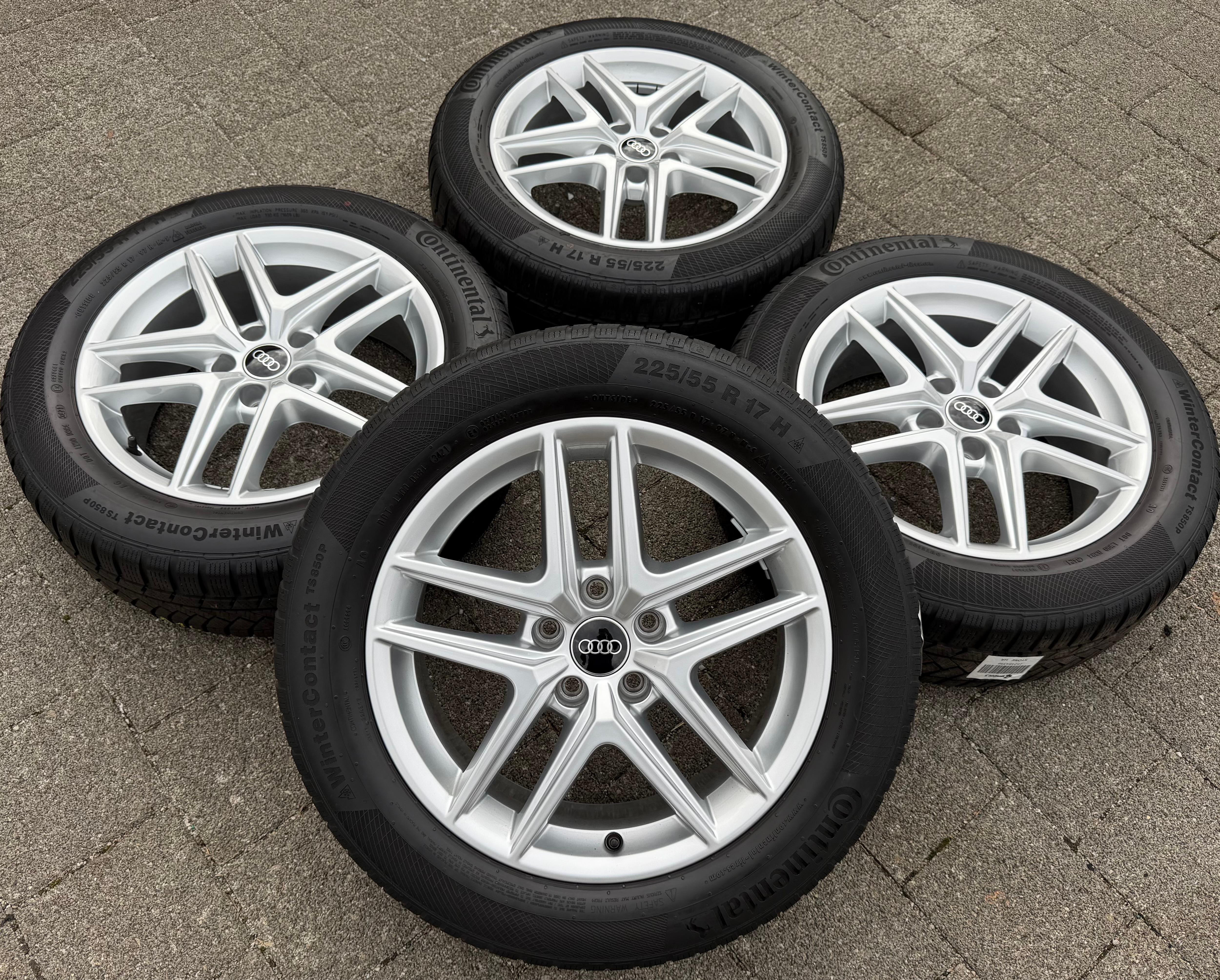 4 Original 17" Alufelgen Audi A4 Allroad B9 8K 8W9601025D 6,5x17 ET28