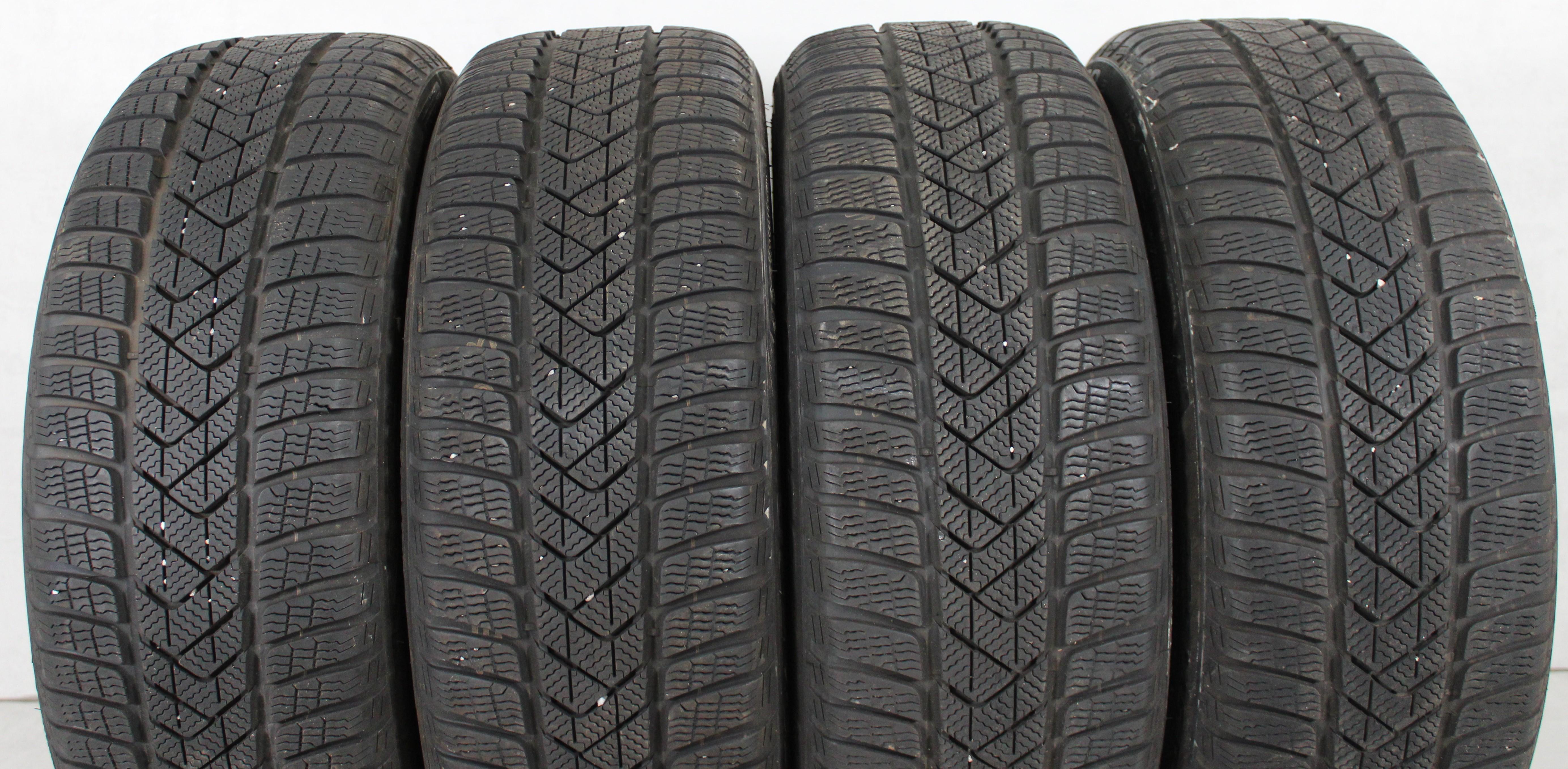 4 x 225/45R19 96V pneumatici invernali Pirelli Sottozero 3 Runflat 6,5-7mm 2x2019/2x2020 *