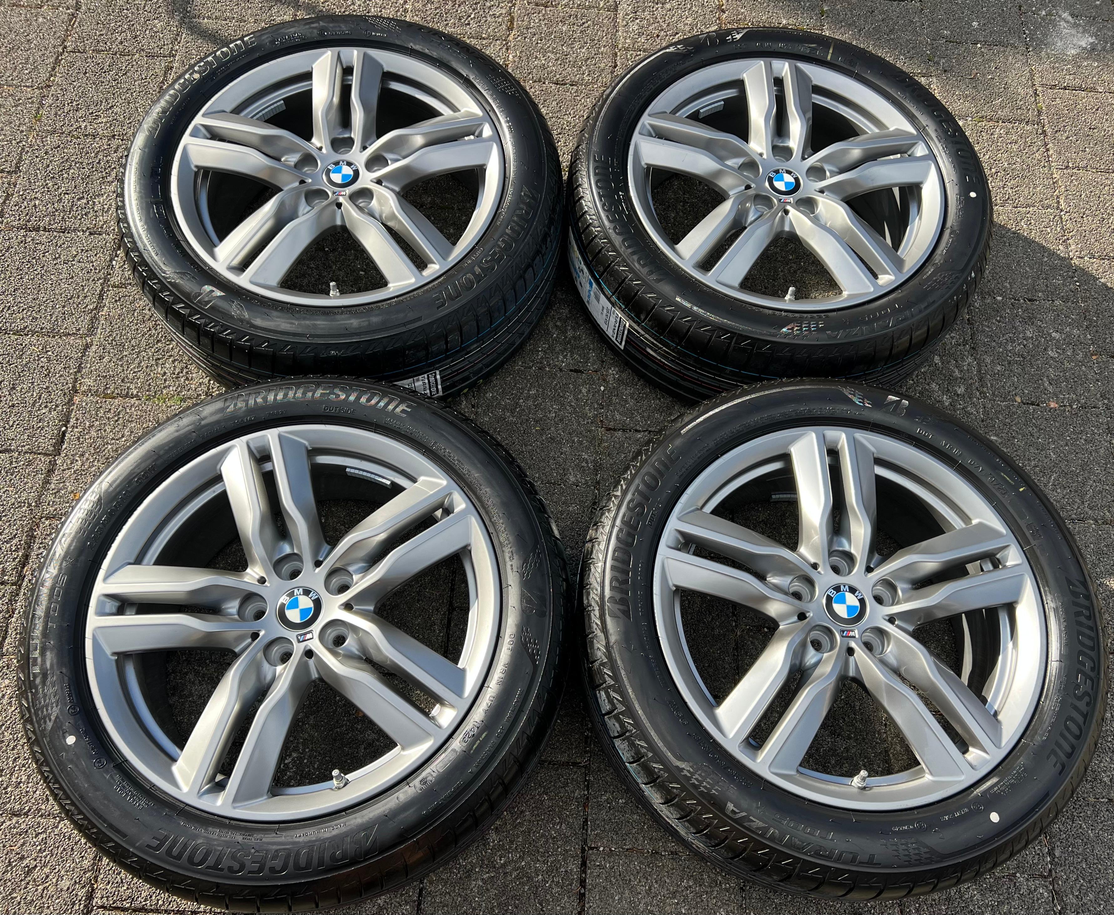 4 ORIGINELE 18" ALUMINIUM ZOMERWIELEN BMW X1 F48 X2 F39 STYLING M570 RDKS 2023 GRATIS VERZENDING