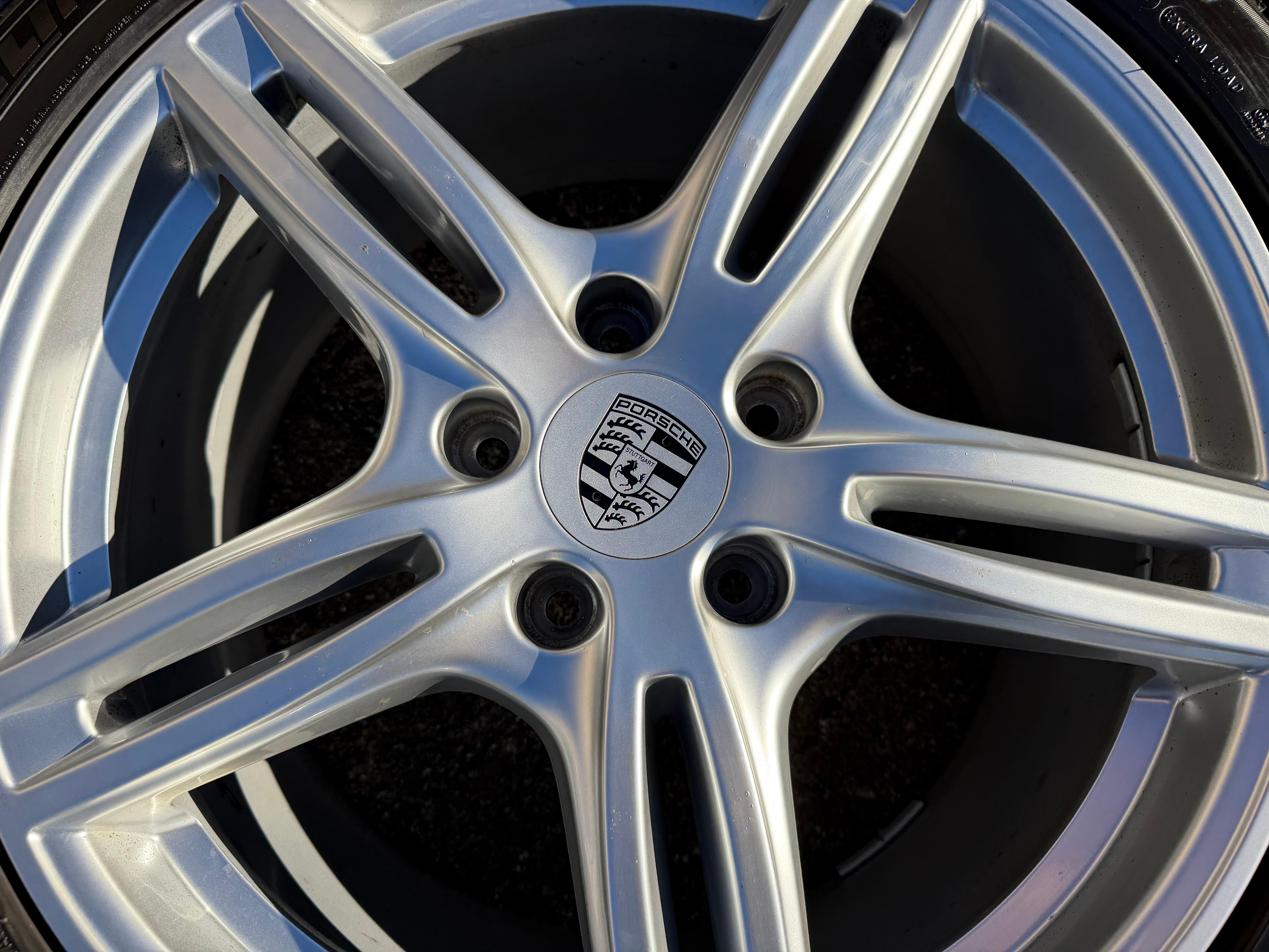 4 ruedas de invierno de aleación originales de 20" para Porsche Panamera 971 971698025B 971698025C Michelin RDKS