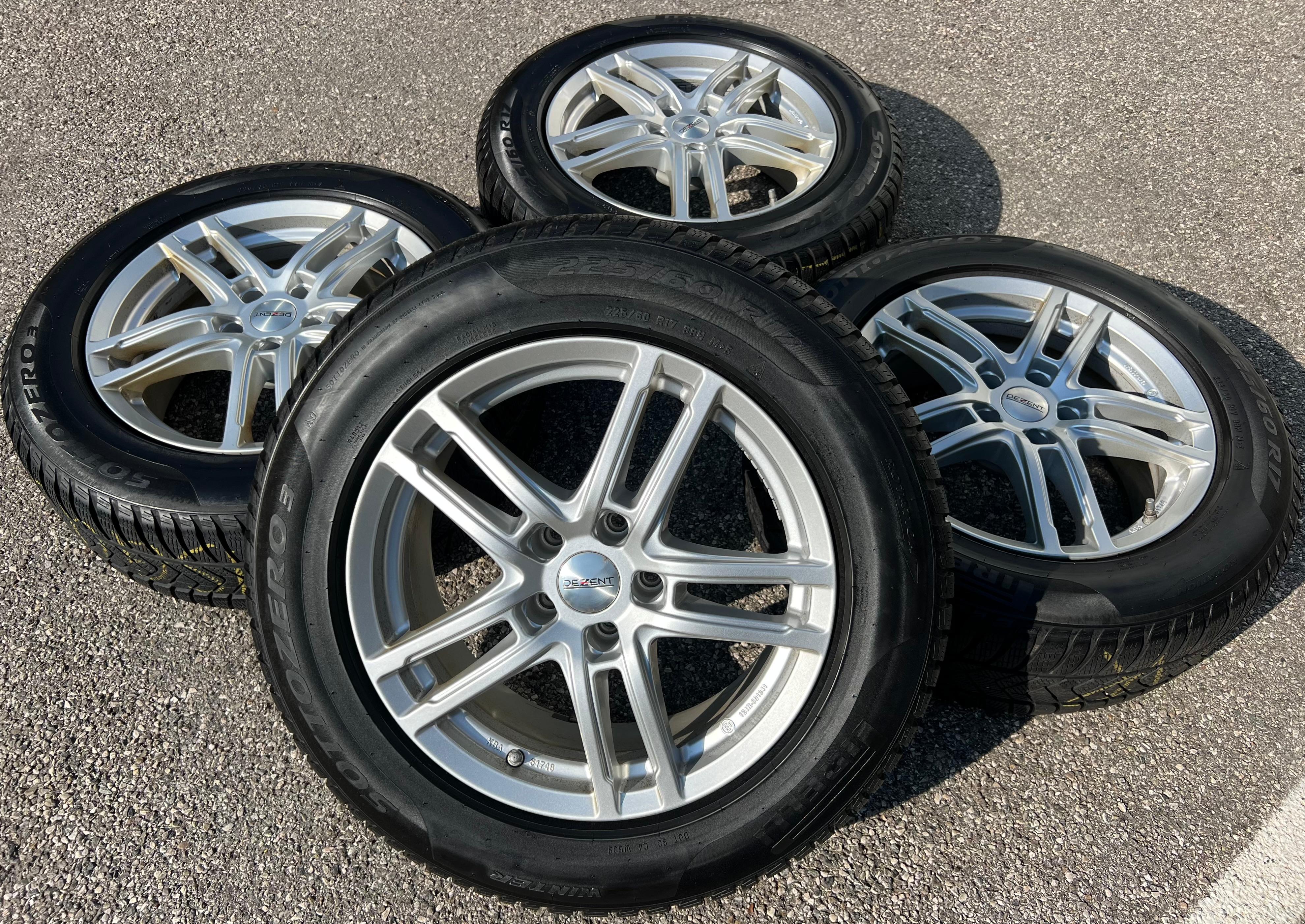 4 LLANTAS DE INVIERNO DE ALUMINIO 17" AUDI A6 A7 AVANT SEDAN F2 225/60R17 99H RDKS ENTREGA GRATUITA